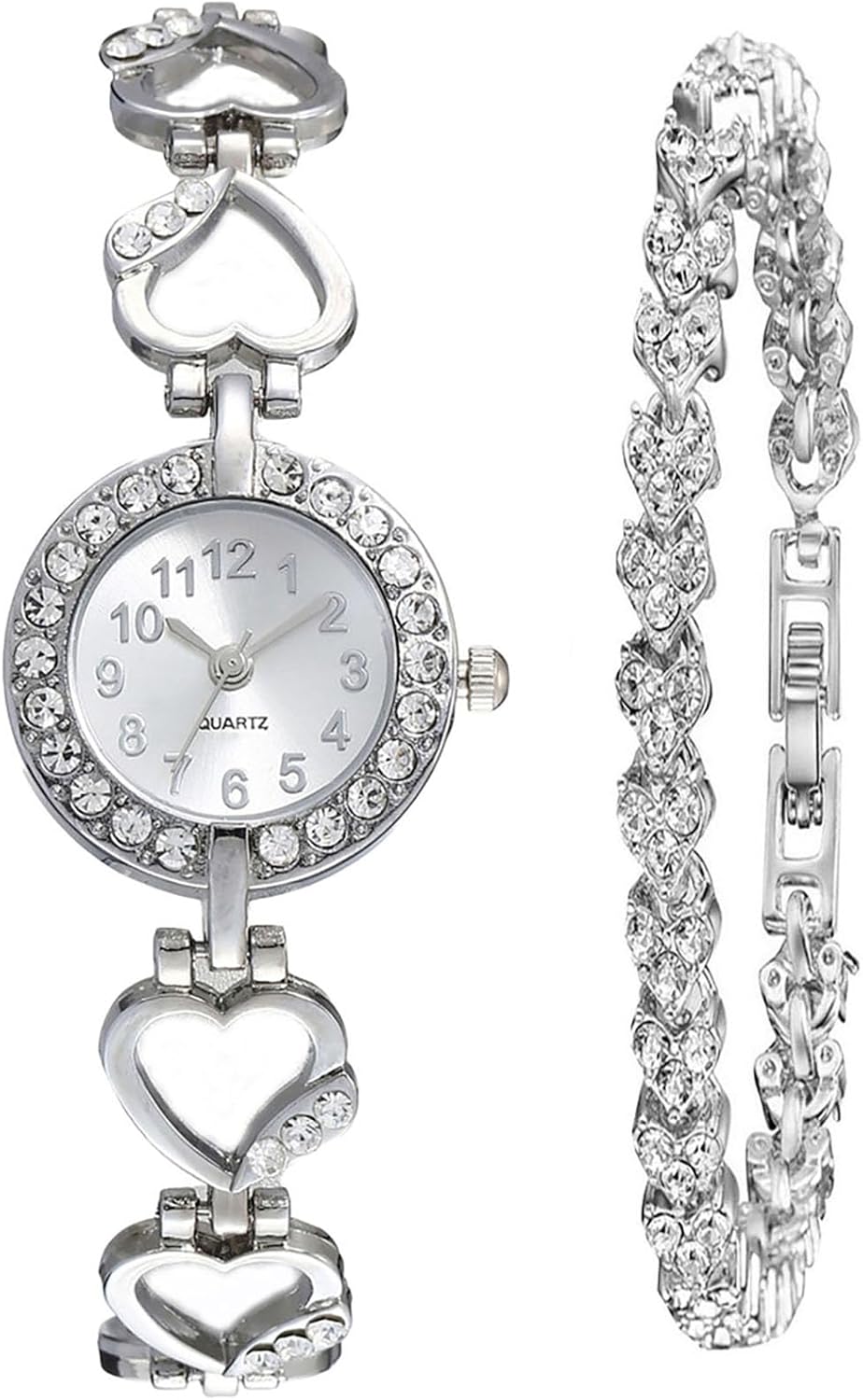 ADSBIAOYE Luxury Womens Diamond Bracelet Watch – Stylish Hollow Stainless Steel Strap Formal Wear ADSBIAOYE Luxury Womens Diamond Bracelet Watch – Stylish Hollow Stainless Steel Strap Formal Wear