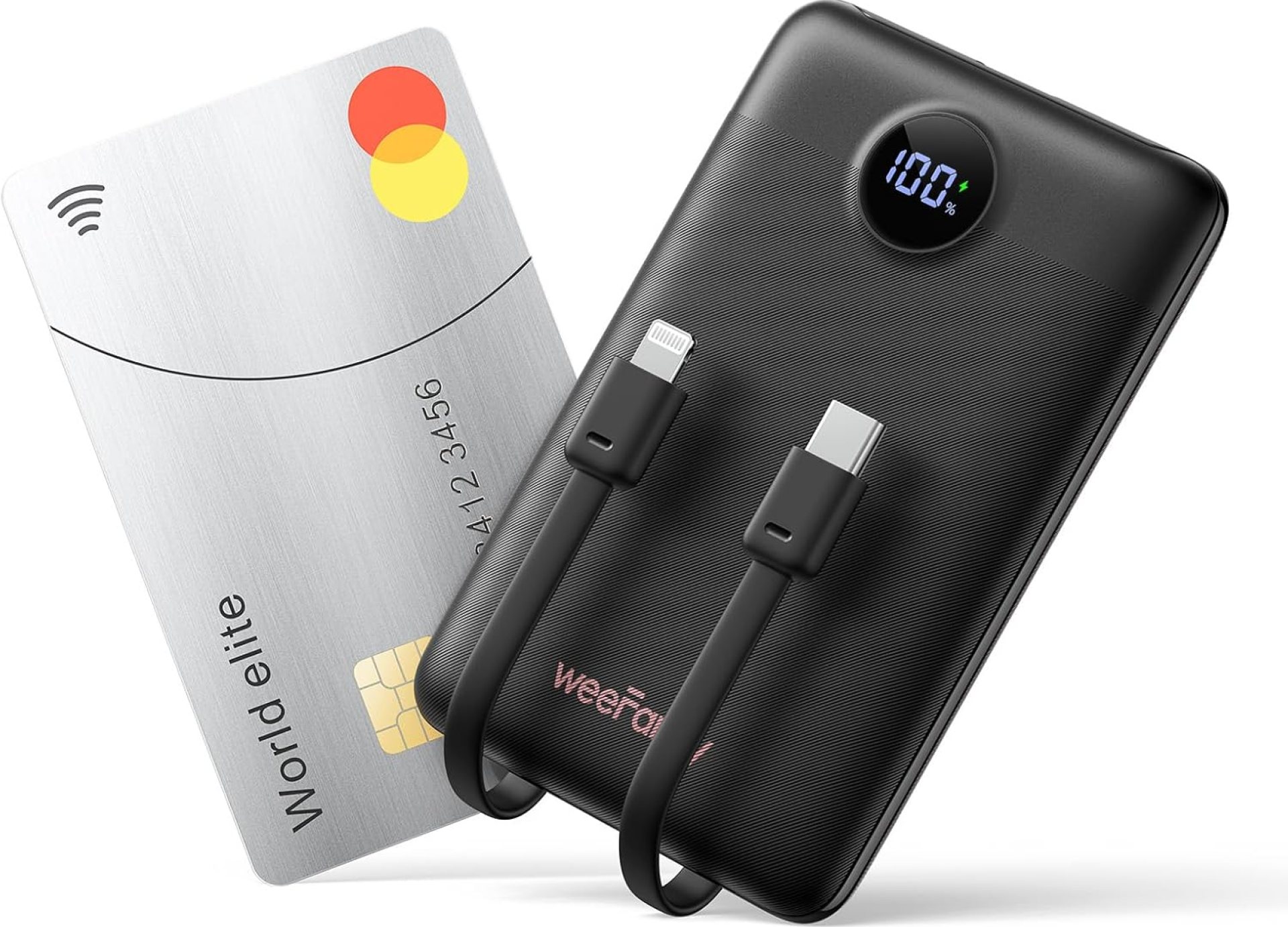 Mini Portable Charger with Built-in Cables 22.5W Fast Charging Power Bank USB-C Small Battery Pack 10000mAh Travel Essential Slim Battery for iPhone 16/15/14, Samsung 24/23, and More Mini Portable Charger with Built-in Cables 22.5W Fast Charging Power Bank USB-C Small Battery Pack 10000mAh Travel Essential Slim Battery for iPhone 16/15/14, Samsung 24/23, and More