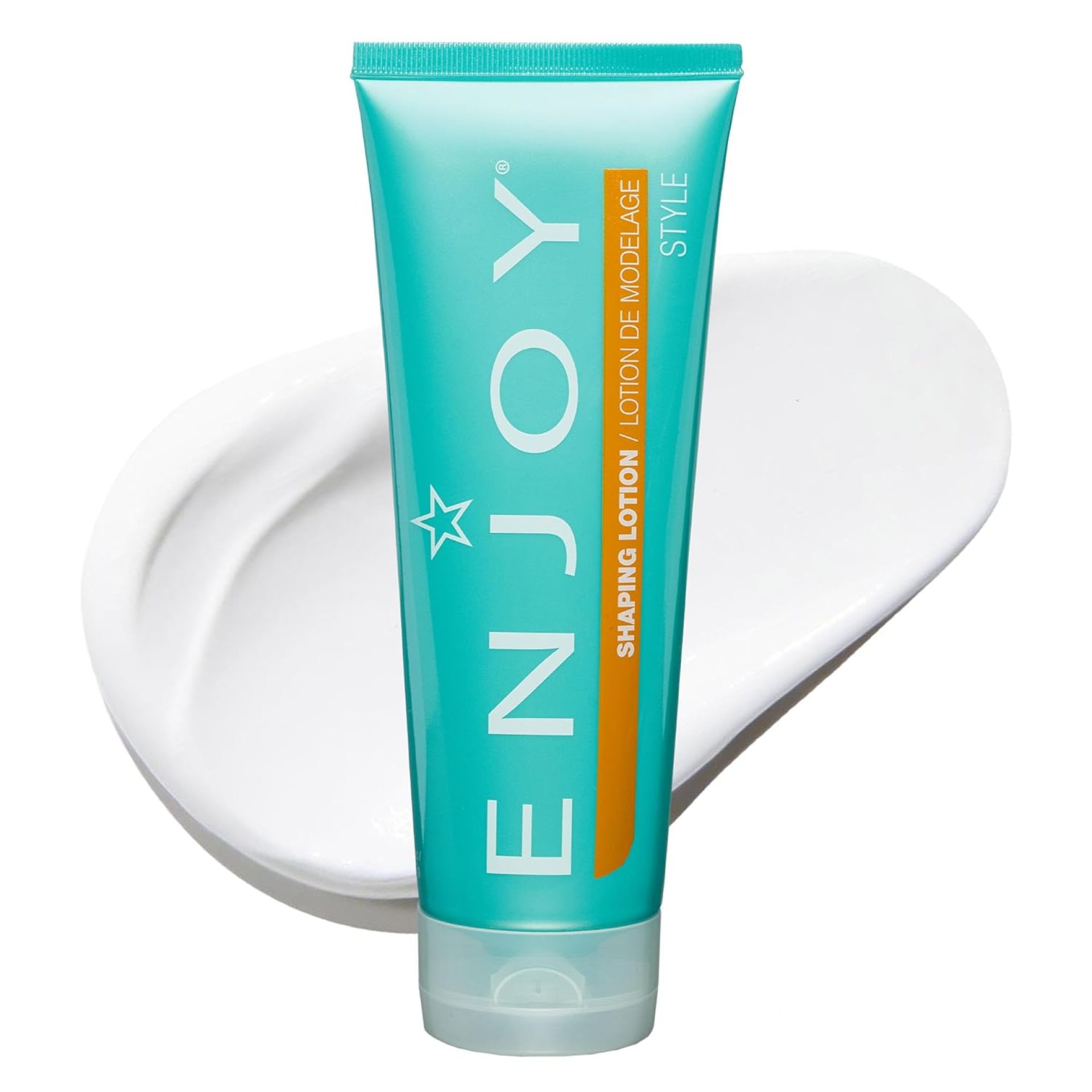 Enjoy Shaping Curly Hair Styling Cream – Adds Volume, Lightweight Curl Defining Finish, Anti-Frizz, 8 Ounce Enjoy Shaping Curly Hair Styling Cream – Adds Volume, Lightweight Curl Defining Finish, Anti-Frizz, 8 Ounce