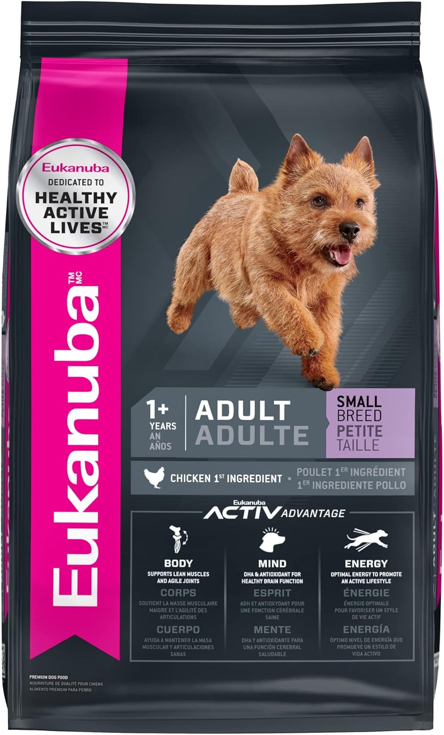 Eukanuba Adult Small Breed Dry Dog Food, 15 lb Eukanuba Adult Small Breed Dry Dog Food, 15 lb