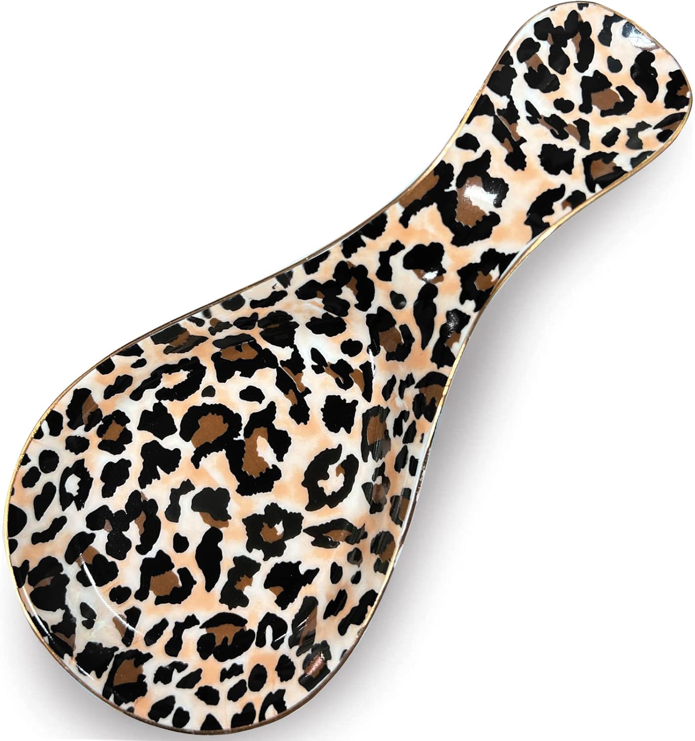 Ceramic Spoon Rest for Stove Top Large Spoon Holder Farmhouse Spoon Rest for Kitchen Counter Leopard Coffee Spoon Rest Animal Print Cooking Utensil Tools Rest Modern Farmhouse Kitchen Decor Ceramic Spoon Rest for Stove Top Large Spoon Holder Farmhouse Spoon Rest for Kitchen Counter Leopard Coffee Spoon Rest Animal Print Cooking Utensil Tools Rest Modern Farmhouse Kitchen Decor