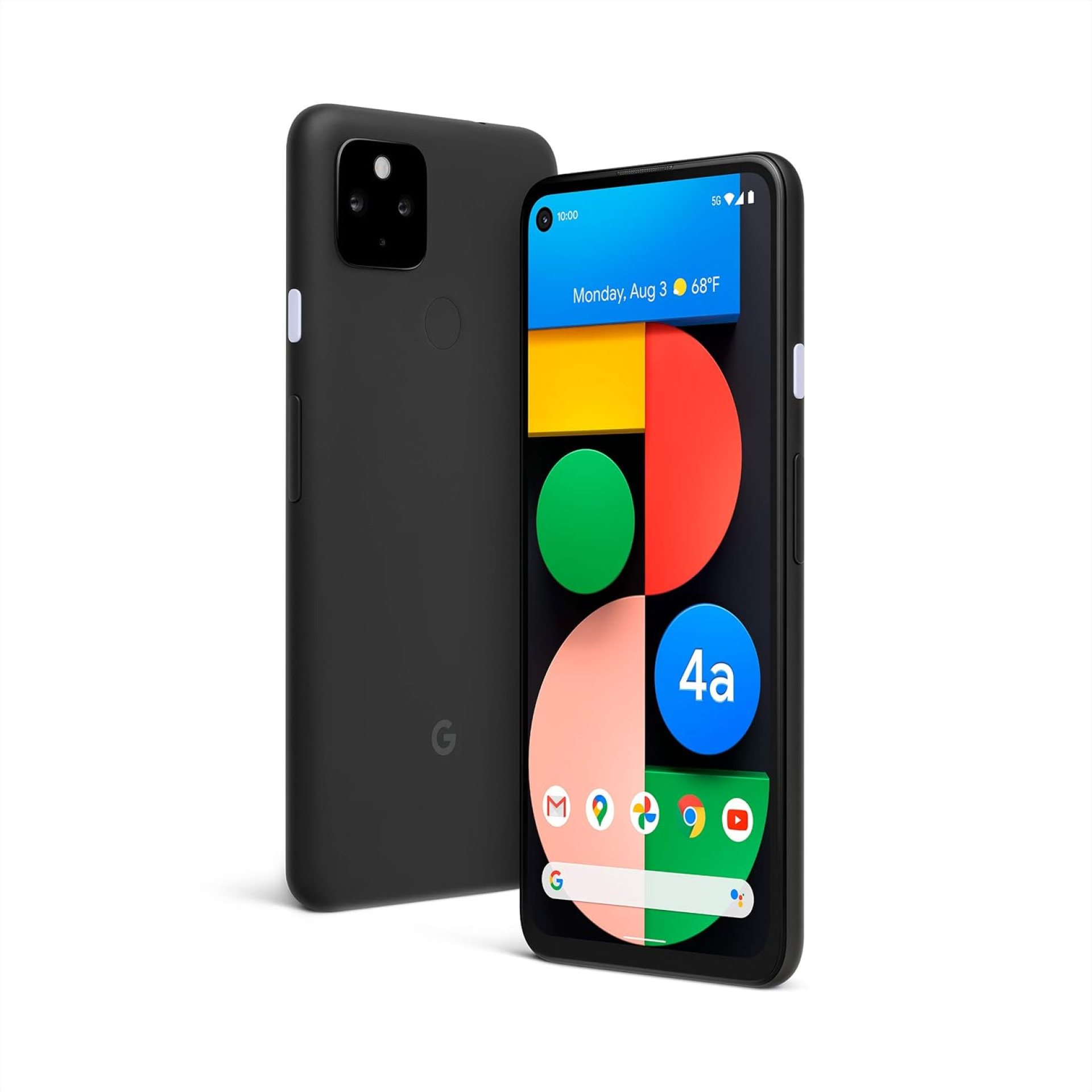 Google Pixel 4a with 5G – Android Phone – New Unlocked Smartphone with Night Sight and Ultrawide Lens – Just Black Google Pixel 4a with 5G – Android Phone – New Unlocked Smartphone with Night Sight and Ultrawide Lens – Just Black