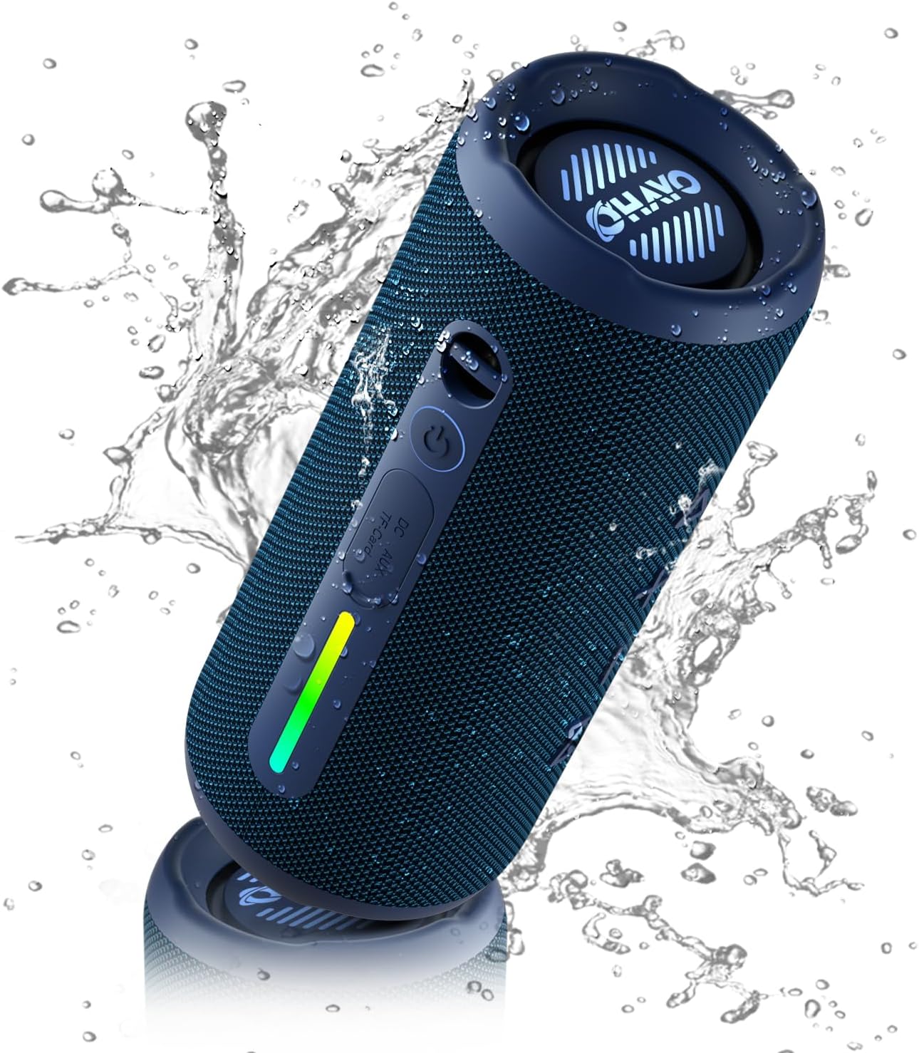 OHAYO Portable Bluetooth Speaker, IPX7 Waterproof Wireless Speaker with 24W Stereo Sound, Active Extra Bass, Bluetooth 5.3, RGB Lights, Dual Pairing, Up to 30H Playtime for Home, Outdoor, Party OHAYO Portable Bluetooth Speaker, IPX7 Waterproof Wireless Speaker with 24W Stereo Sound, Active Extra Bass, Bluetooth 5.3, RGB Lights, Dual Pairing, Up to 30H Playtime for Home, Outdoor, Party