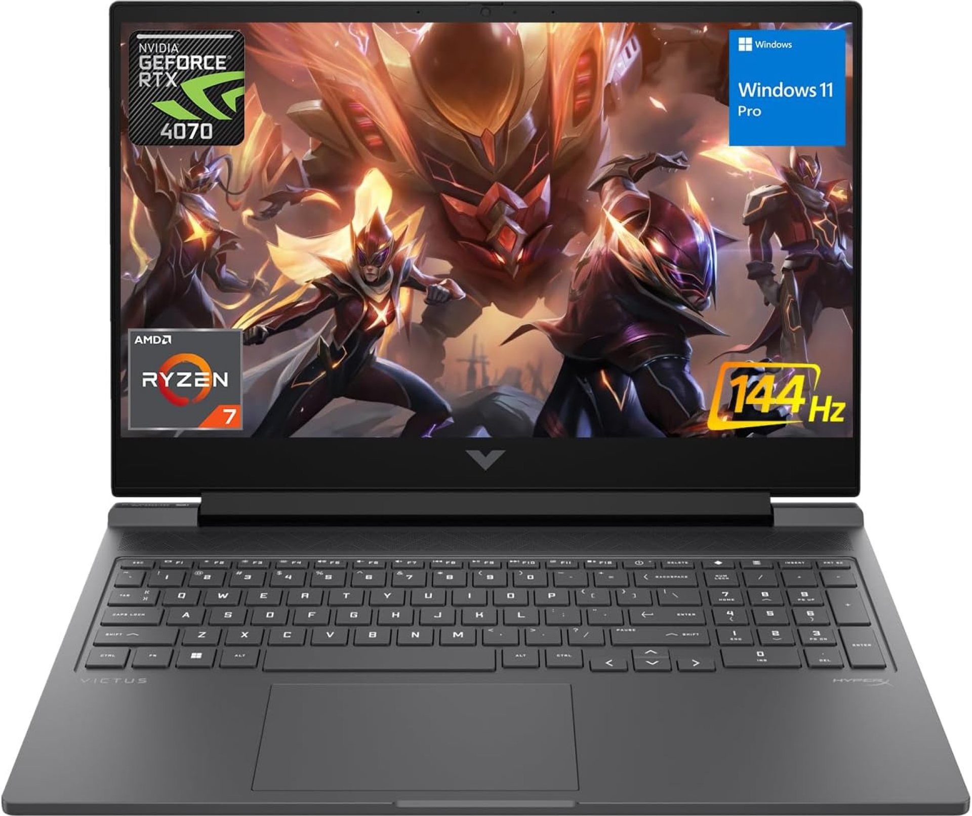 HP Victus 16.1 Ryzen 7 RTX 4070 Premium Gaming Laptop, 16.1″ FHD 144Hz, AMD Ryzen 7 8845HS (Beats i7-1355U), NVIDIA GeForce RTX 4070, 64GB DDR5 RAM, 4TB SSD, HDMI, Wi-Fi 6, Windows 11 Pro HP Victus 16.1 Ryzen 7 RTX 4070 Premium Gaming Laptop, 16.1″ FHD 144Hz, AMD Ryzen 7 8845HS (Beats i7-1355U), NVIDIA GeForce RTX 4070, 64GB DDR5 RAM, 4TB SSD, HDMI, Wi-Fi 6, Windows 11 Pro