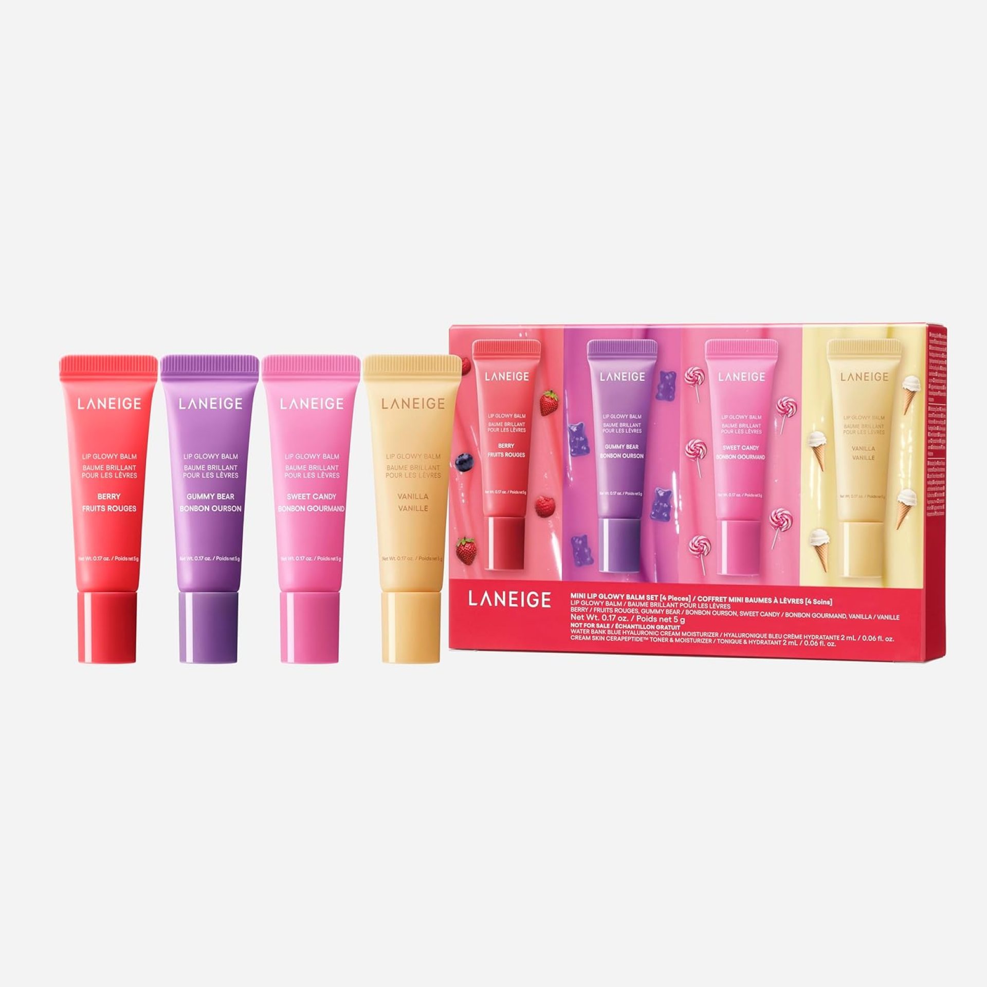 LANEIGE Lip Glowy Balm: Hydrate, Glossy, Lightweight, Moisturize & Tint with Shea Butter LANEIGE Lip Glowy Balm: Hydrate, Glossy, Lightweight, Moisturize & Tint with Shea Butter