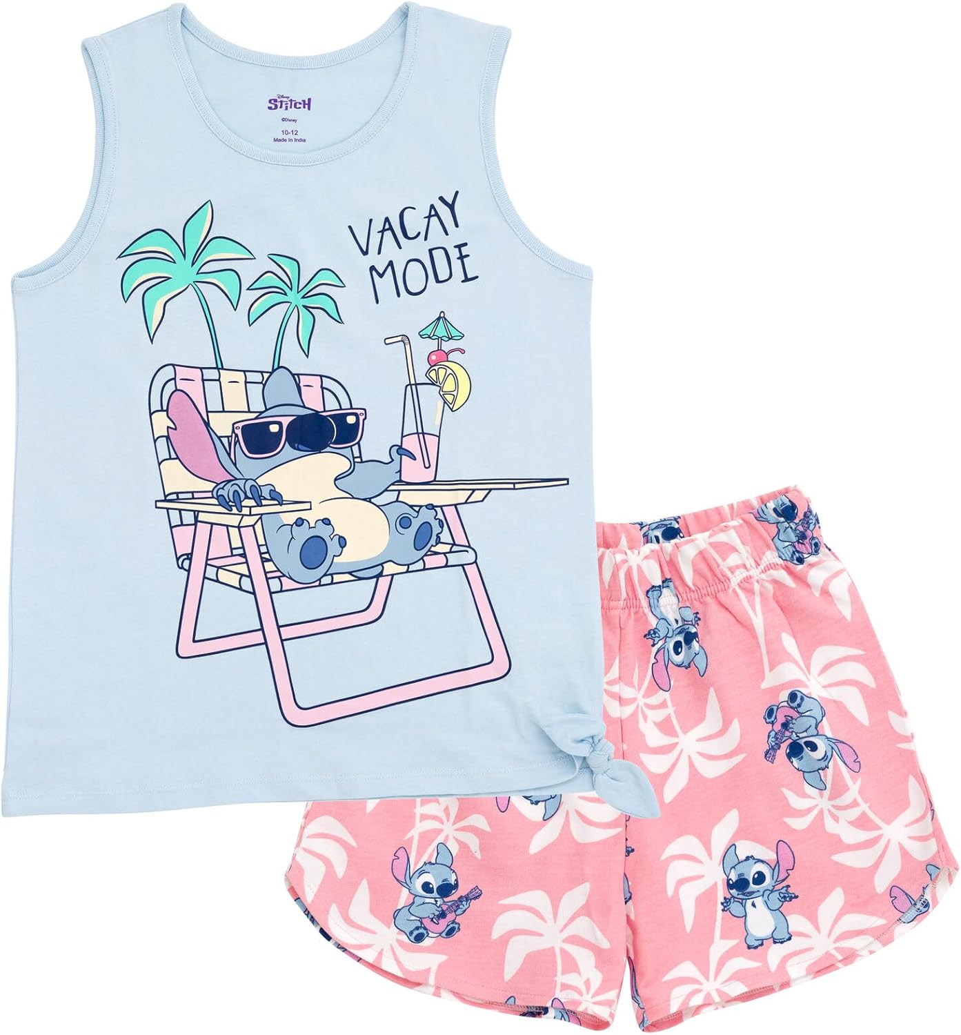 Disney Junior Tank Top and French Terry Dolphin Shorts Outfit Set Infant to Big Kid Sizes (12 Months – 14-16) Disney Junior Tank Top and French Terry Dolphin Shorts Outfit Set Infant to Big Kid Sizes (12 Months – 14-16)