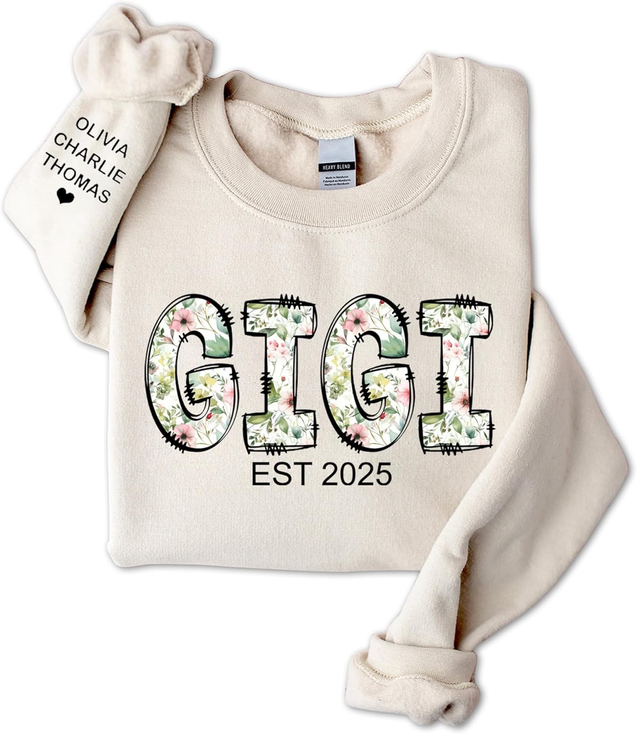 NAZENTI Custom Mama Shirt – Floral Crewneck Pullover, Personalized Mom Hoodie, Unique Sweater Gift for Mother’s Day 2025 NAZENTI Custom Mama Shirt – Floral Crewneck Pullover, Personalized Mom Hoodie, Unique Sweater Gift for Mother’s Day 2025