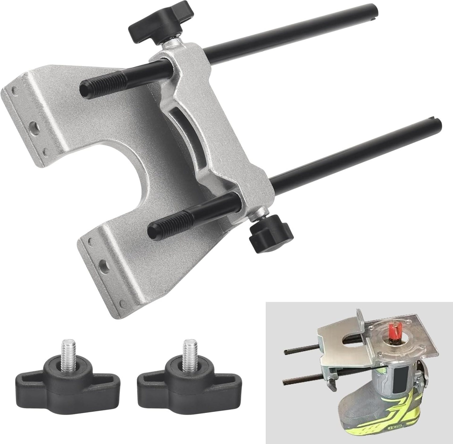 204358001 Edge Guide Assembly Compatible with Ryobi P601 and P206 18V ONE+ Trim Routers, Fits PCL424B PCL424 R2401 Trim Routers – 204358001 Router Guide 204358001 Edge Guide Assembly Compatible with Ryobi P601 and P206 18V ONE+ Trim Routers, Fits PCL424B PCL424 R2401 Trim Routers – 204358001 Router Guide