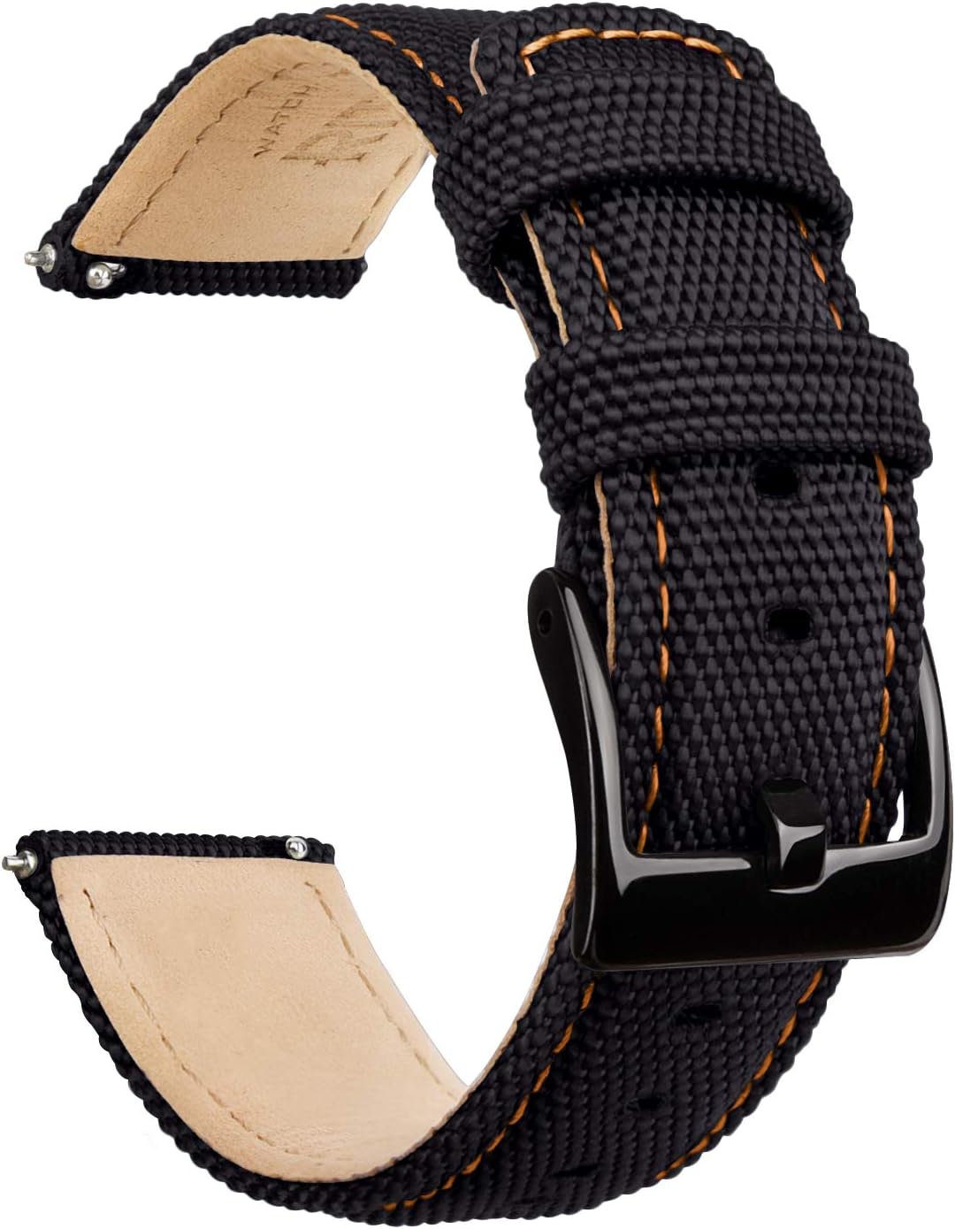 Ritche Christmas Gift Sailcloth Watch Band Quick Release Watch Strap Compatible with Samsung Galaxy Watch 6 Classic 43mm 47mm 40mm 44mmTimex / Seiko / Fossil / Citizen for Men Women, White Elephant Gifts, Stocking Stuffers for Men Ritche Christmas Gift Sailcloth Watch Band Quick Release Watch Strap Compatible with Samsung Galaxy Watch 6 Classic 43mm 47mm 40mm 44mmTimex / Seiko / Fossil / Citizen for Men Women, White Elephant Gifts, Stocking Stuffers for Men