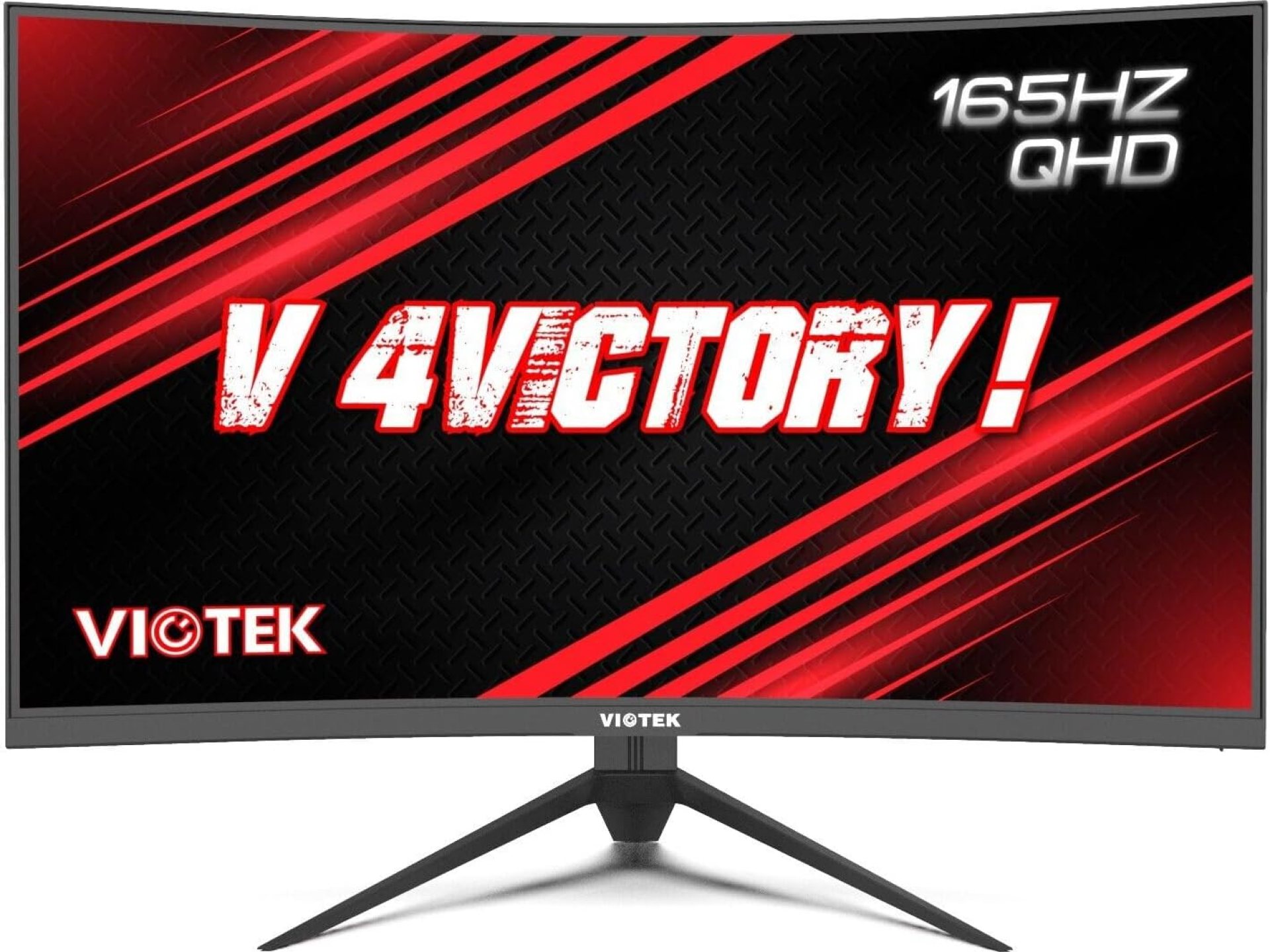 Viotek GNV32DBE 32-Inch Curved Gaming Monitor | 2560x1440p QHD | 165Hz | 120% sRGB | FreeSync/G-Sync | 2X DP, 1x HDMI 2.0 | 3 Years Zero Dead Pixels Viotek GNV32DBE 32-Inch Curved Gaming Monitor | 2560x1440p QHD | 165Hz | 120% sRGB | FreeSync/G-Sync | 2X DP, 1x HDMI 2.0 | 3 Years Zero Dead Pixels