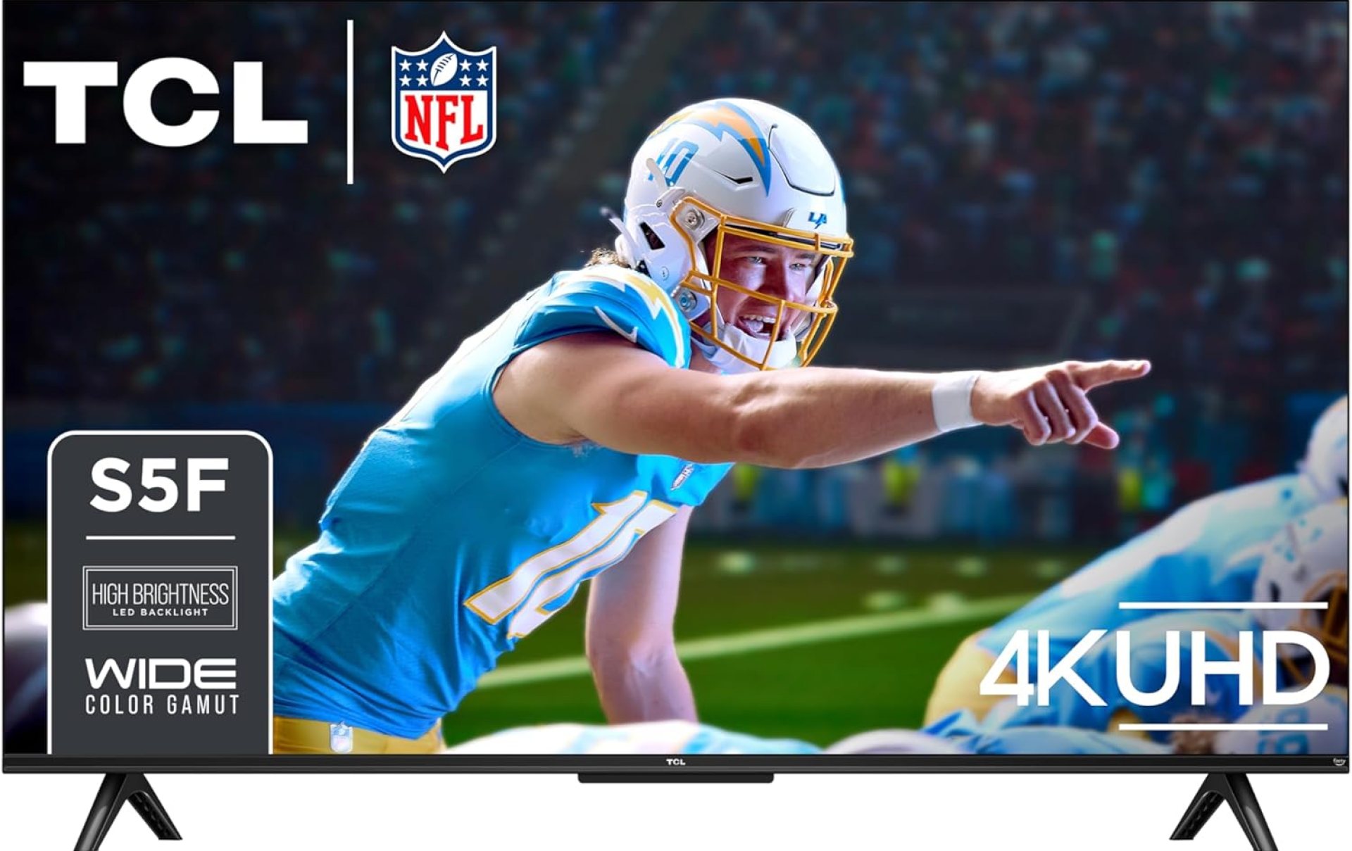 TCL 43-Inch Class S5 UHD 4K LED Smart TV with Fire TV (43S551F, 2024 Model), Dolby Vision, HDR PRO+, Dolby Atmos, Alexa Built-in with Voice Remote, Apple AirPlay 2 Compatibility, Streaming Television TCL 43-Inch Class S5 UHD 4K LED Smart TV with Fire TV (43S551F, 2024 Model), Dolby Vision, HDR PRO+, Dolby Atmos, Alexa Built-in with Voice Remote, Apple AirPlay 2 Compatibility, Streaming Television