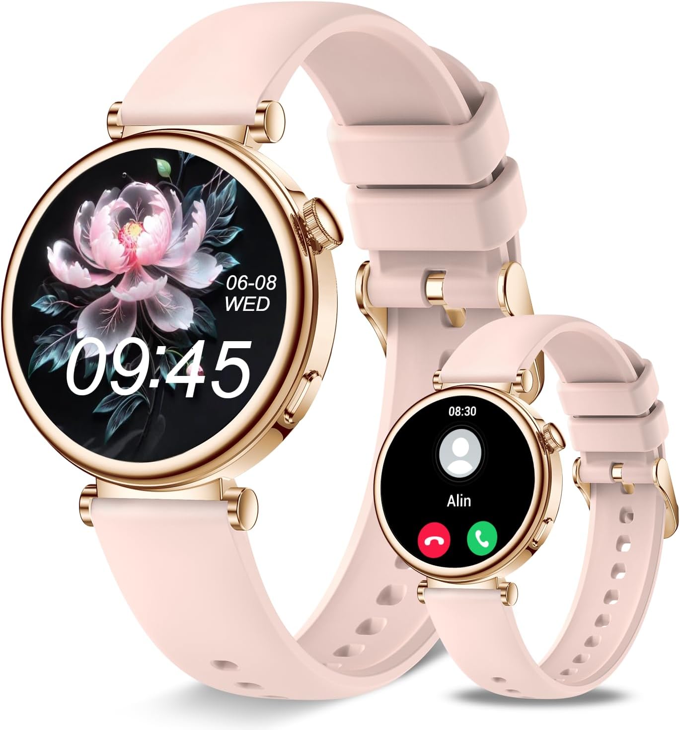 Smart Watch for Women,1.27″ HD Touchscreen Fitness Tracker,Make/Answer Calls,Fitness Watch with 100+ Sport Modes, Heart Rate Monitor Pedometer Sleep Monitor Smartwatch for Android Phones iPhone Smart Watch for Women,1.27″ HD Touchscreen Fitness Tracker,Make/Answer Calls,Fitness Watch with 100+ Sport Modes, Heart Rate Monitor Pedometer Sleep Monitor Smartwatch for Android Phones iPhone
