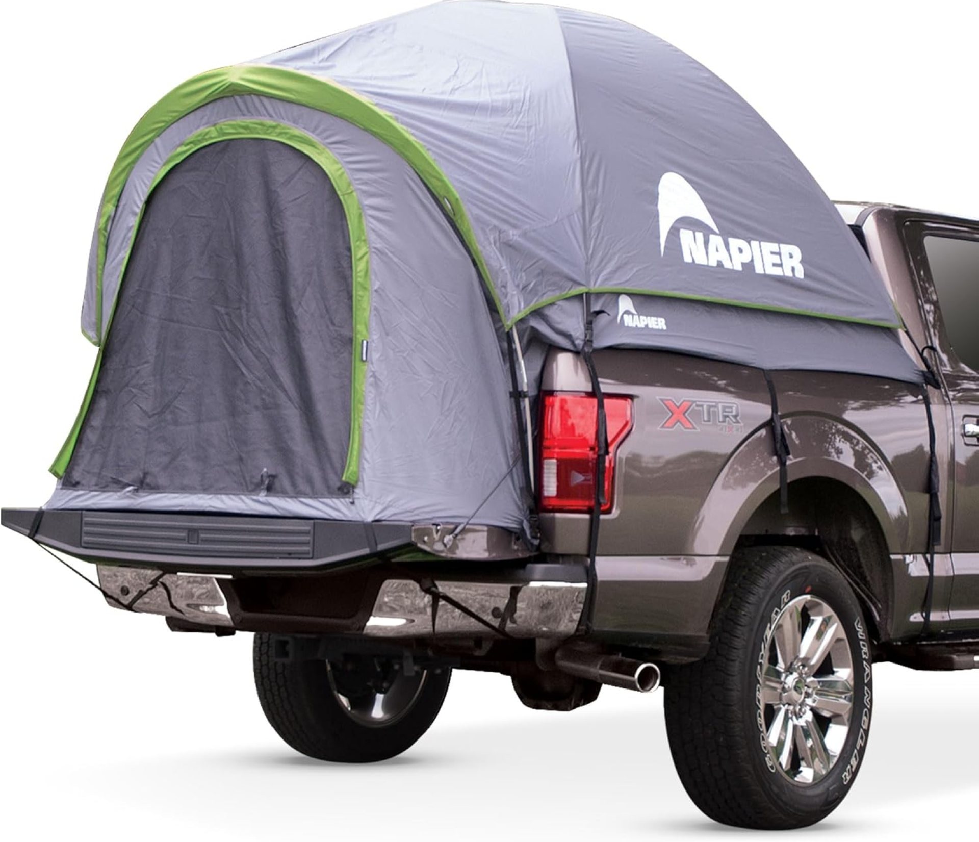 Napier Backroadz Truck Bed with Waterproof Material Coating, Comfortable and Spacious 2 Person Camping Tent, Compact and Full Size Regular Bed Long Bed, Waterproof Bed Tent, Durable and Sturdy Tent Napier Backroadz Truck Bed with Waterproof Material Coating, Comfortable and Spacious 2 Person Camping Tent, Compact and Full Size Regular Bed Long Bed, Waterproof Bed Tent, Durable and Sturdy Tent