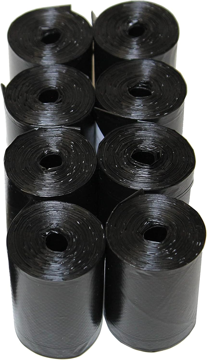 120 Easy Open & Strong Leak-Proof Poop Bags Dog Waste Bags 13.25 x 9″ Made in USA .Bags are easier to tie than standard 12 inch bags (Black) 120 Easy Open & Strong Leak-Proof Poop Bags Dog Waste Bags 13.25 x 9″ Made in USA .Bags are easier to tie than standard 12 inch bags (Black)