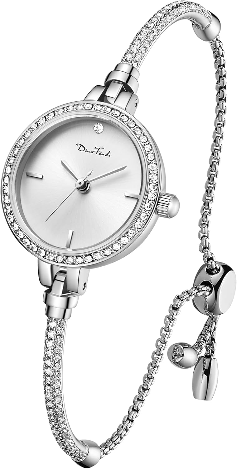 Rose Gold Petite Bracelet Watch for Women, Diamond Dress Analog Hexagonal Mini Women Watch Waterproof Rose Gold Petite Bracelet Watch for Women, Diamond Dress Analog Hexagonal Mini Women Watch Waterproof