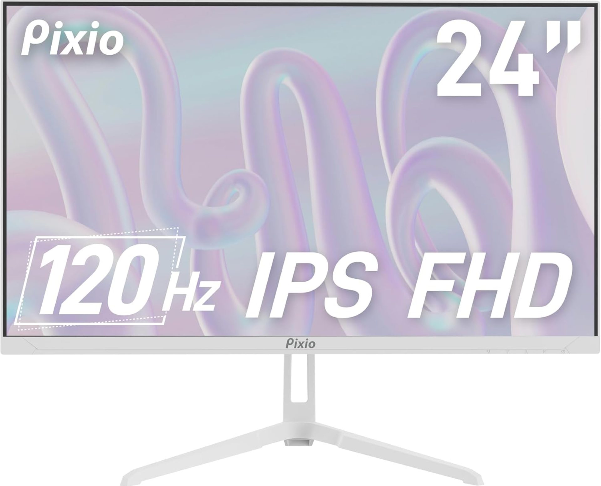 Pixio PX246 Wave White 24 inch 120Hz Refresh Rate FHD 1080p Resolution IPS Panel 4ms GTG Response Time Gaming Monitor with Adaptive Sync Pixio PX246 Wave White 24 inch 120Hz Refresh Rate FHD 1080p Resolution IPS Panel 4ms GTG Response Time Gaming Monitor with Adaptive Sync