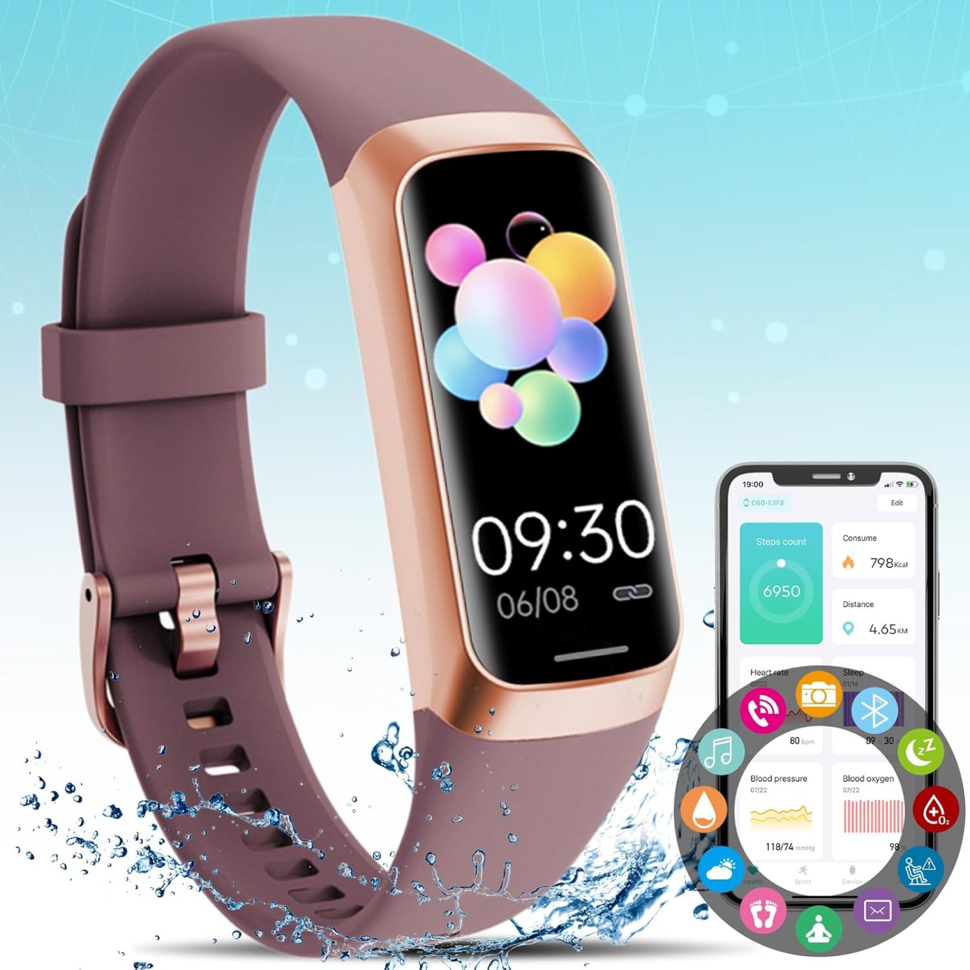 Fitness Activity Tracker for Men Women,Smart Watch with Blood Pressure Monitor Heart Rate Sleep Monitor IP67 Waterproof Pedometer Step Counter Calorie Tracker Health Watch for Android iOS Phones Fitness Activity Tracker for Men Women,Smart Watch with Blood Pressure Monitor Heart Rate Sleep Monitor IP67 Waterproof Pedometer Step Counter Calorie Tracker Health Watch for Android iOS Phones