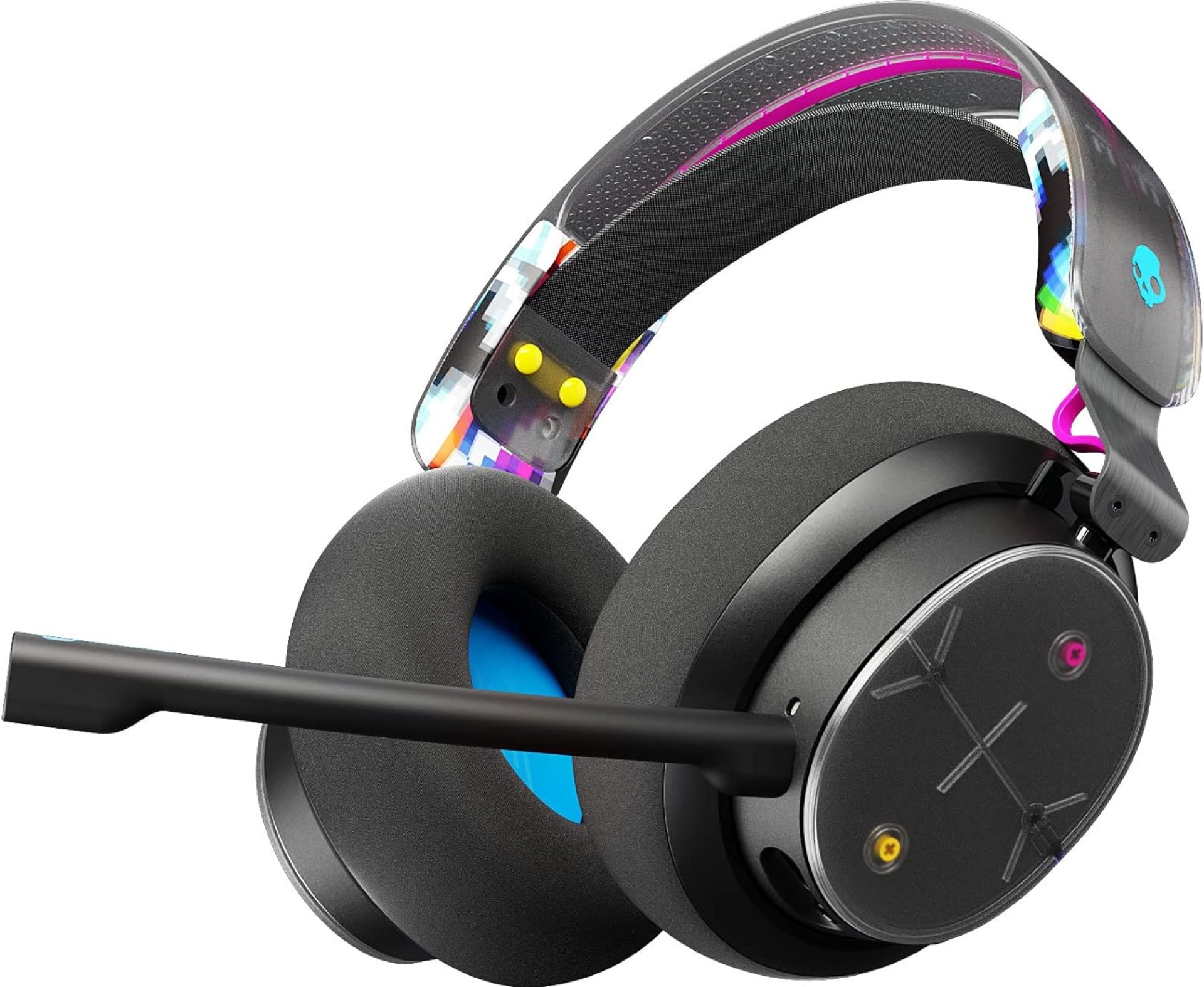 Skullcandy PLYR Multi-Platform Over-Ear Wireless Gaming Headset, Enhanced Sound Perception, 24 Hr Battery, AI Microphone, Works with Xbox Playstation and PC – Black Skullcandy PLYR Multi-Platform Over-Ear Wireless Gaming Headset, Enhanced Sound Perception, 24 Hr Battery, AI Microphone, Works with Xbox Playstation and PC – Black