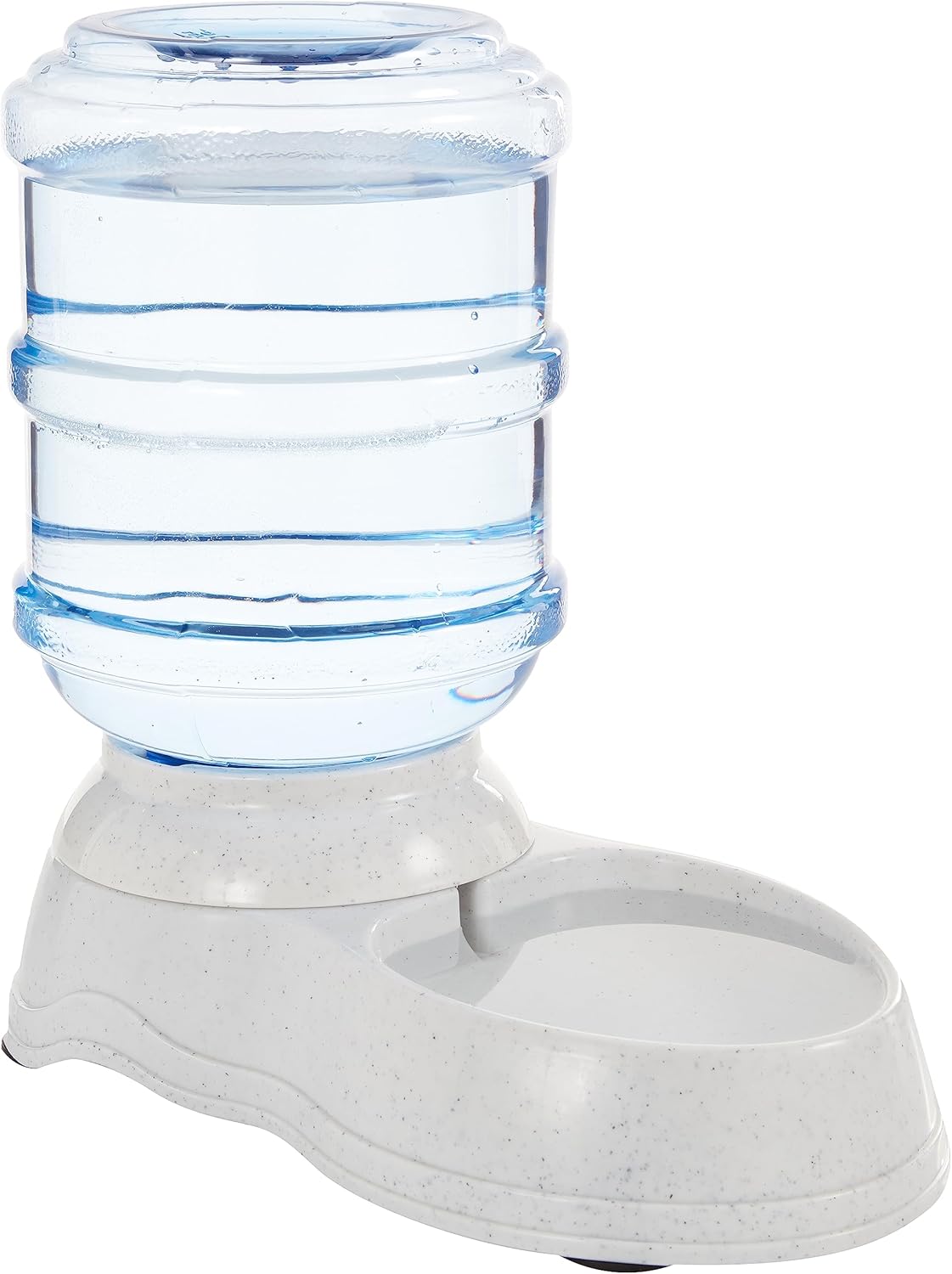 Amazon Basics Gravity Pet Water Dispenser for Cat, Dog, 1 gallon Capacity, Small, Gray Amazon Basics Gravity Pet Water Dispenser for Cat, Dog, 1 gallon Capacity, Small, Gray