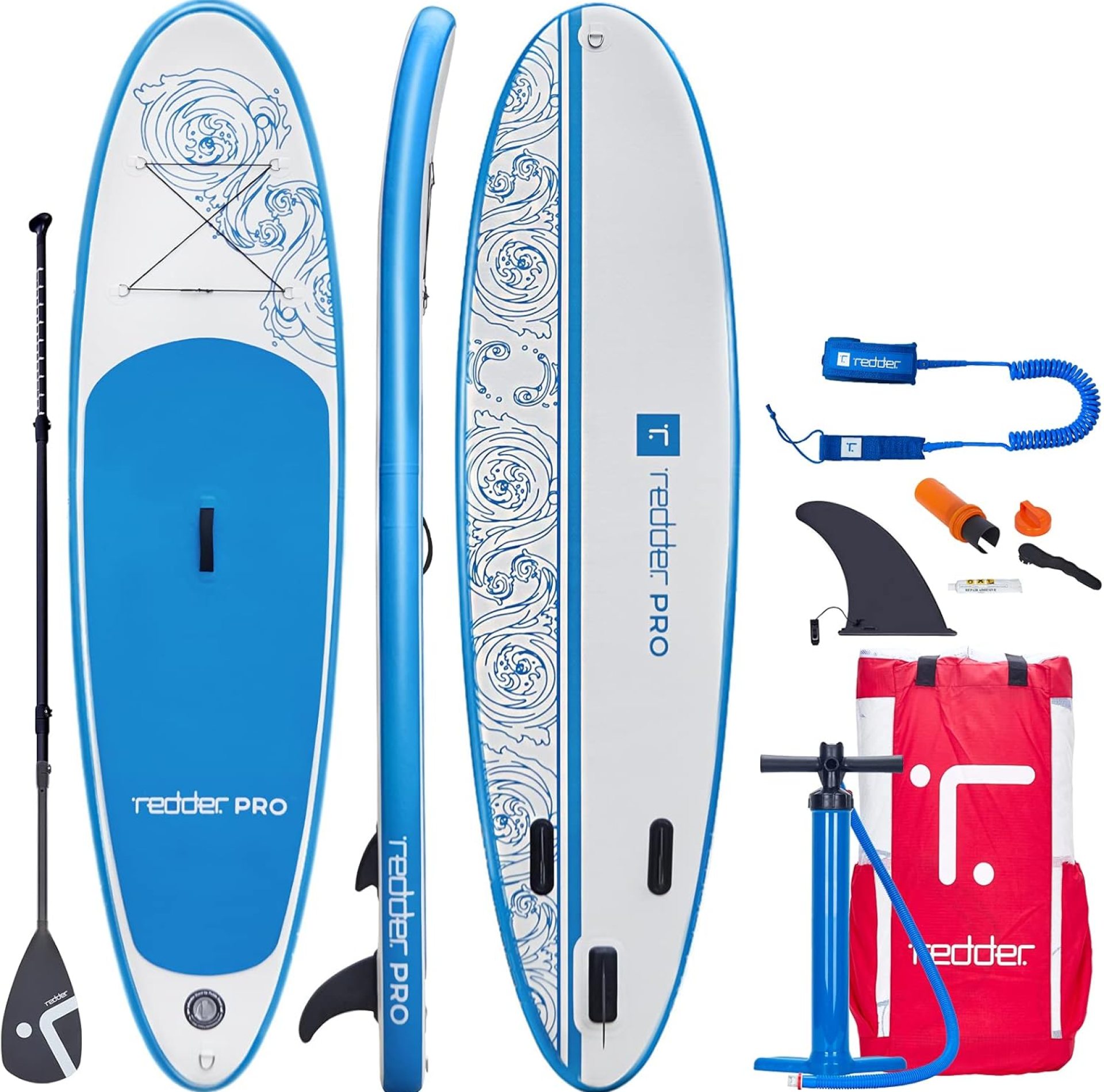 redder Stand Up Paddle Board Inflatable SUP Board for Kids and Adult Stand Up Paddling Board with Leash, Paddle, Backpack, Pump, Repair Kit, Non-Slip Deck Kayak Surfing Fishing SUP Board redder Stand Up Paddle Board Inflatable SUP Board for Kids and Adult Stand Up Paddling Board with Leash, Paddle, Backpack, Pump, Repair Kit, Non-Slip Deck Kayak Surfing Fishing SUP Board