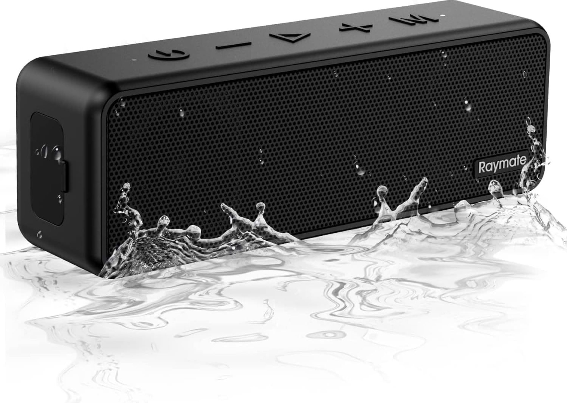 Raymate Bluetooth Speakers, 20W IPX7 Waterproof Speaker Wireless Bluetooth-V5.0, HiFi Stereo Sound, 1000mins Playtime, Portable Speaker for Home, Outdoor, Party Raymate Bluetooth Speakers, 20W IPX7 Waterproof Speaker Wireless Bluetooth-V5.0, HiFi Stereo Sound, 1000mins Playtime, Portable Speaker for Home, Outdoor, Party