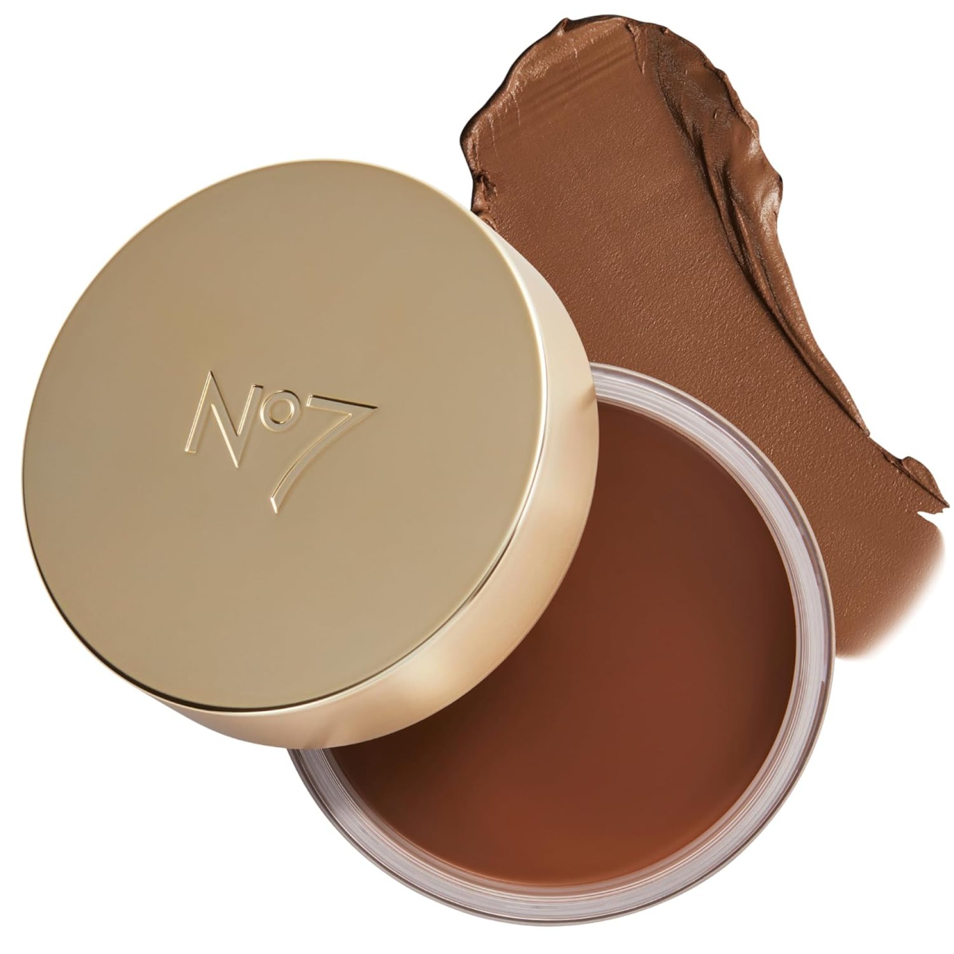 No7 Pro Artist Soft Glow Cream Bronzer – Blendable Cream Makeup with a Lightweight Formula – Customizable Face Makeup for a Natural, Sun-Kissed Glow – Medium (1.26 oz) No7 Pro Artist Soft Glow Cream Bronzer – Blendable Cream Makeup with a Lightweight Formula – Customizable Face Makeup for a Natural, Sun-Kissed Glow – Medium (1.26 oz)