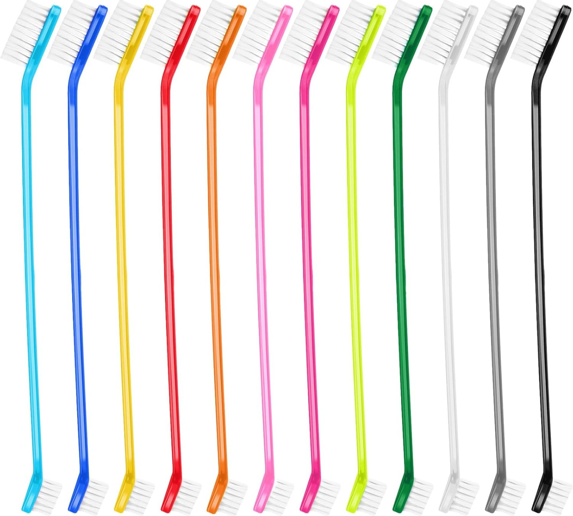 12Pcs Toothbrush for Dogs Small Breed,Dual Headed Pet Toothbrush,Dental Hygiene Soft Toothbrush to Clean Pet Teeth,Dog Tooth Brush for Small to Large Dogs, Cats, and Most Pets, 12 Color 12Pcs Toothbrush for Dogs Small Breed,Dual Headed Pet Toothbrush,Dental Hygiene Soft Toothbrush to Clean Pet Teeth,Dog Tooth Brush for Small to Large Dogs, Cats, and Most Pets, 12 Color