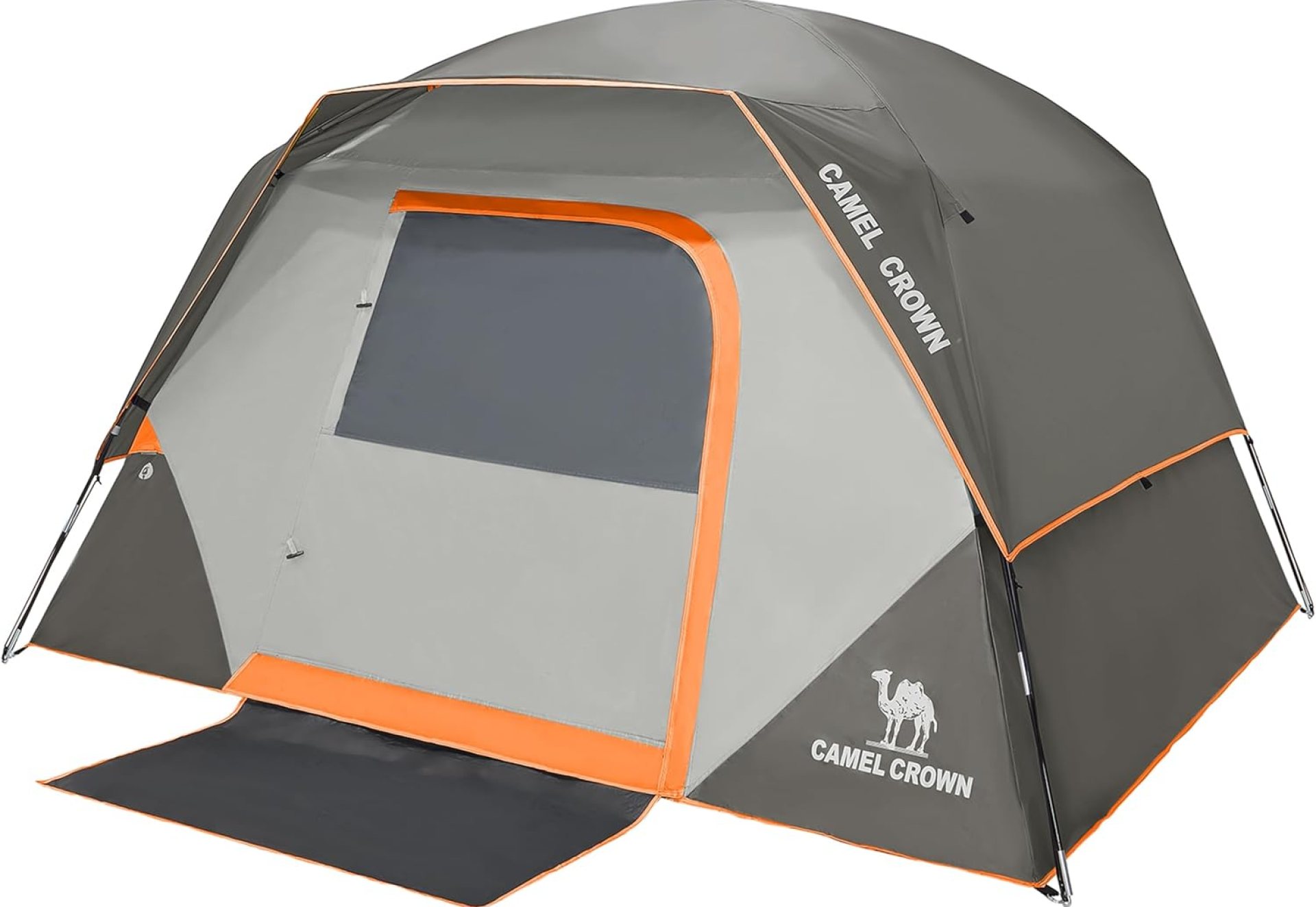 CAMEL CROWN Tents for Camping 4/8 Person Waterproof Quick Setup Folding Outdoor Backpacking Tents 4 People Family Hiking CAMEL CROWN Tents for Camping 4/8 Person Waterproof Quick Setup Folding Outdoor Backpacking Tents 4 People Family Hiking