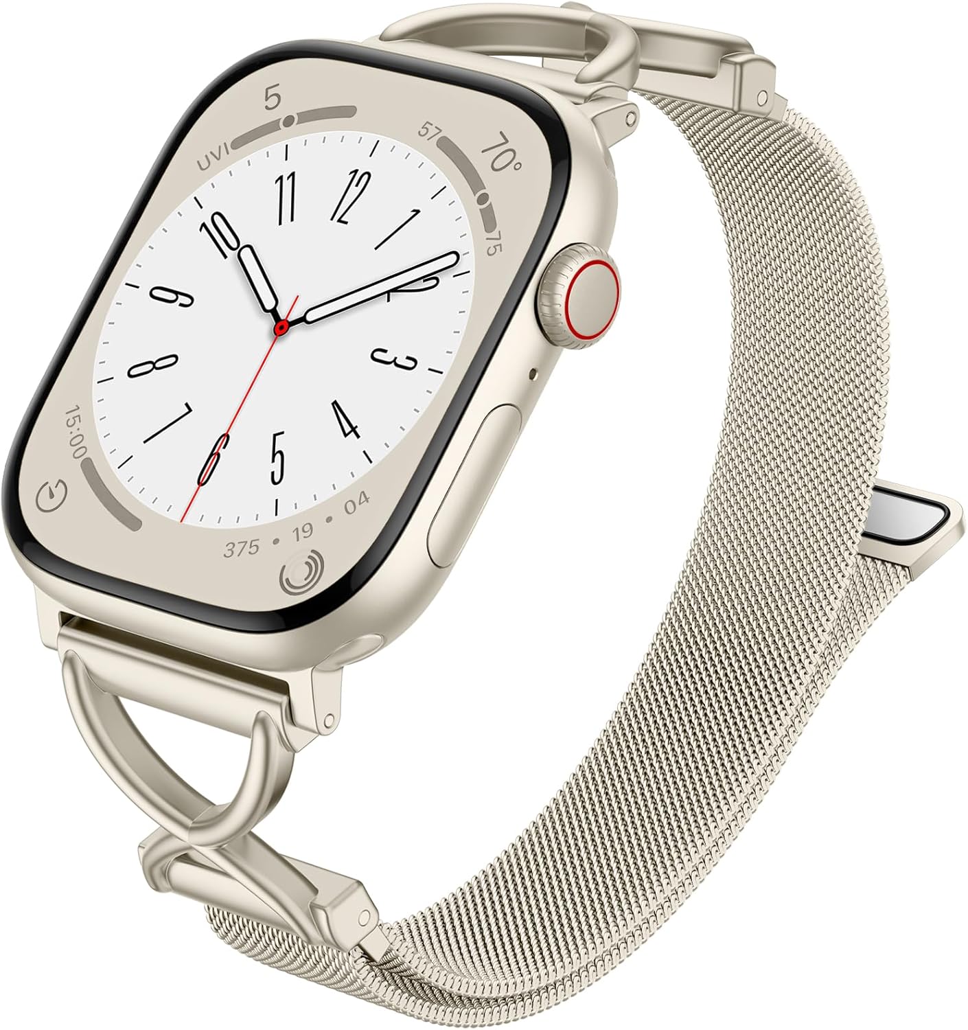 Dirrelo Metal Slim Band Compatible for Apple Watch Bands for Women 40mm 41mm 38mm 44mm 45mm 42mm 49mm 46mm, Mesh Stainless Steel Magnetic Clasp Strap for iWatch Series 10/9/8/7/6/5/4/3/2/1/SE Ultra Dirrelo Metal Slim Band Compatible for Apple Watch Bands for Women 40mm 41mm 38mm 44mm 45mm 42mm 49mm 46mm, Mesh Stainless Steel Magnetic Clasp Strap for iWatch Series 10/9/8/7/6/5/4/3/2/1/SE Ultra