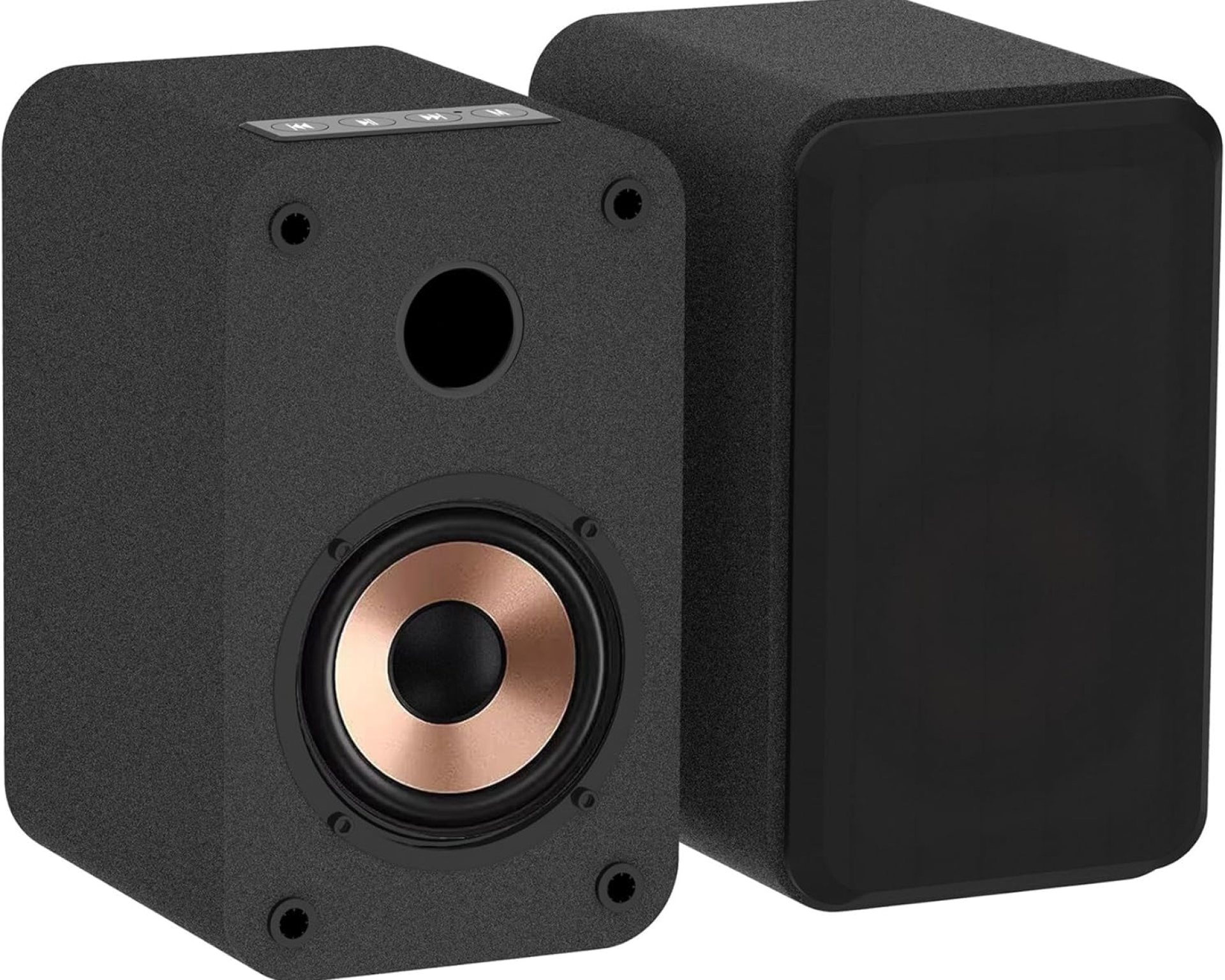 LONPOO Plug-N-Play Computer Speaker for Desktop and PC, 30W RMS Active Bookshelf Speaker with 3-Inch Full Range Speaker,Support Bluetooth 5.3, USB Playback,Aux-in and 3.5mm Earphone Port LONPOO Plug-N-Play Computer Speaker for Desktop and PC, 30W RMS Active Bookshelf Speaker with 3-Inch Full Range Speaker,Support Bluetooth 5.3, USB Playback,Aux-in and 3.5mm Earphone Port