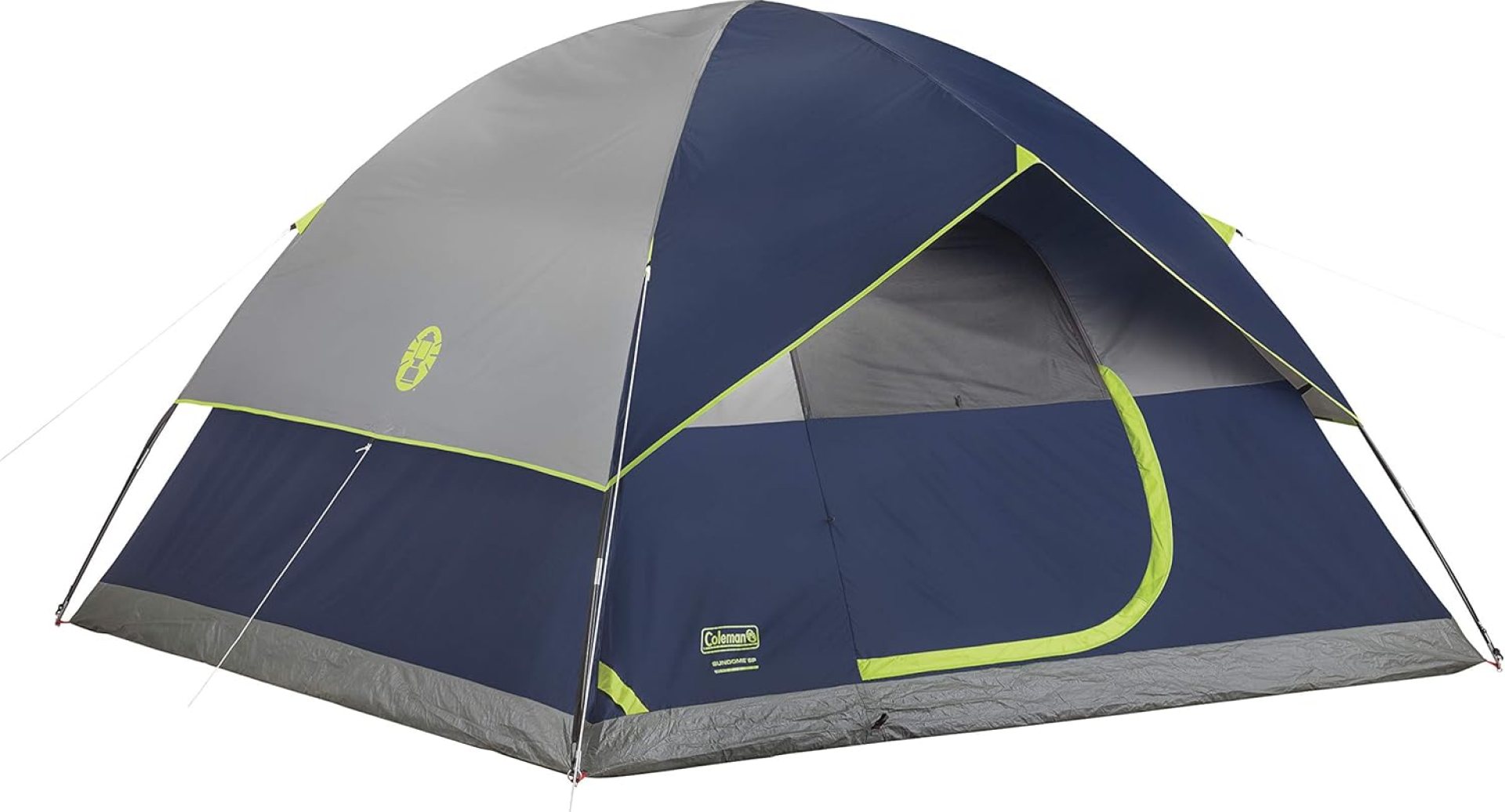 Coleman Sundome 2/3/4/6 Person Weatherproof Tent with Rainfly, Ventilated Tent Sets Up in 10 Mins Coleman Sundome 2/3/4/6 Person Weatherproof Tent with Rainfly, Ventilated Tent Sets Up in 10 Mins