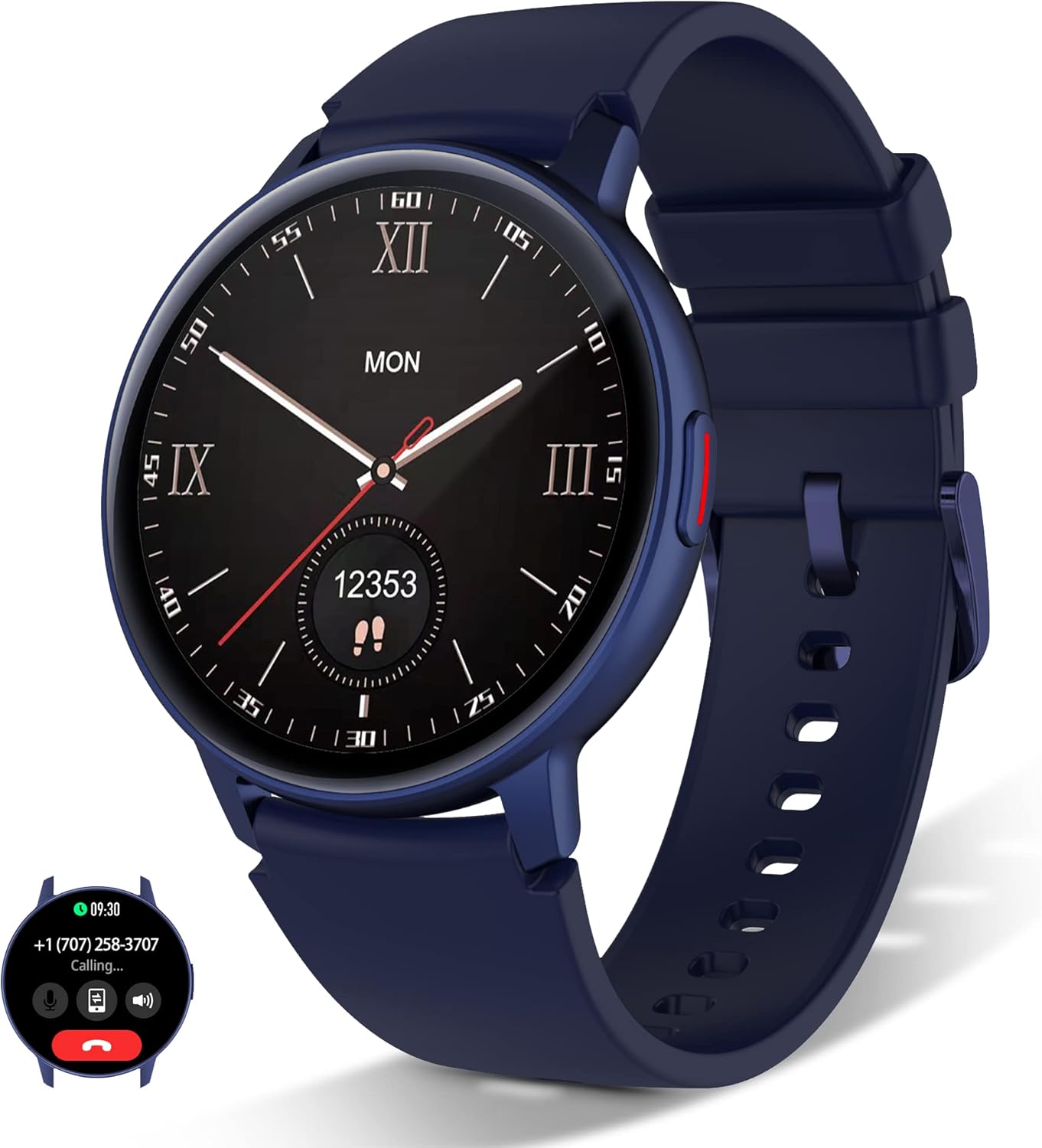 Smart Watches for Men Women with Answer/Make Calls, 1.3″ AMOLED Smartwatch for Android/iOS Phones, IP68 Waterproof Fitness Watch with Heart Rate/Blood Oxygen/Sleep Monitor Smart Watches for Men Women with Answer/Make Calls, 1.3″ AMOLED Smartwatch for Android/iOS Phones, IP68 Waterproof Fitness Watch with Heart Rate/Blood Oxygen/Sleep Monitor