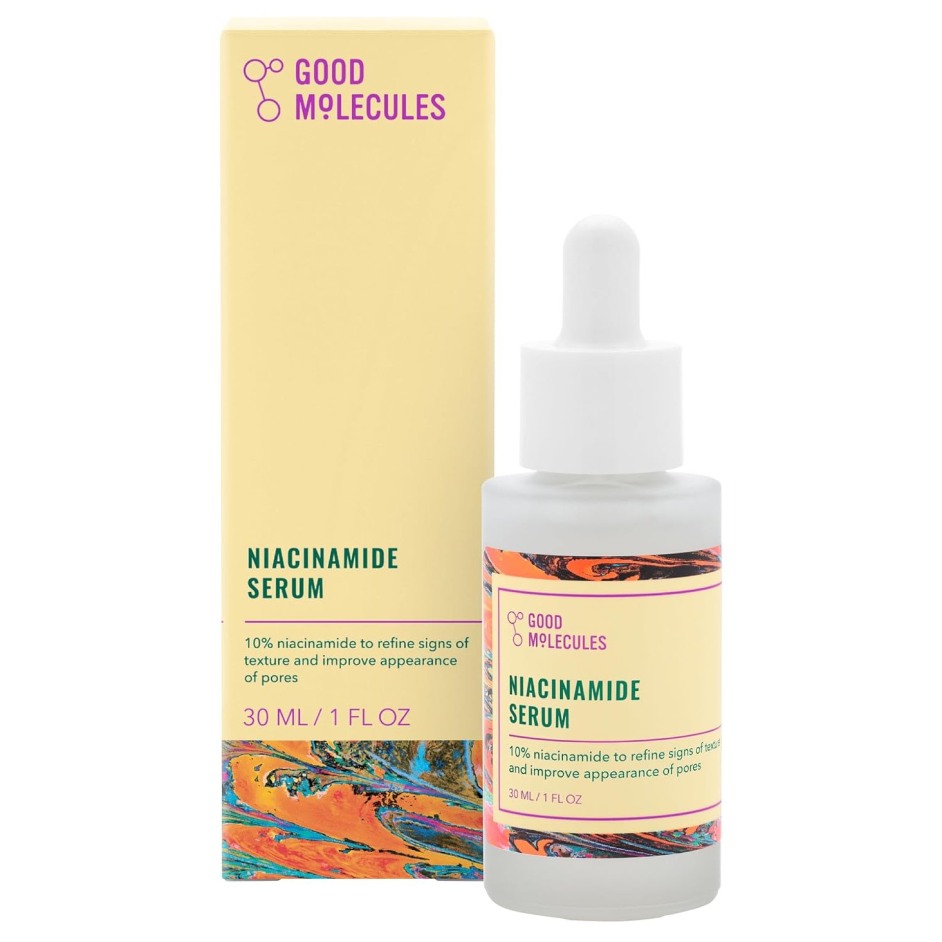 Good Molecules Niacinamide Serum – 10% Niacinamide Balancing B3 Facial Serum for Acne, Tone, Texture – Brightening and Hydrating Skincare for Face Good Molecules Niacinamide Serum – 10% Niacinamide Balancing B3 Facial Serum for Acne, Tone, Texture – Brightening and Hydrating Skincare for Face