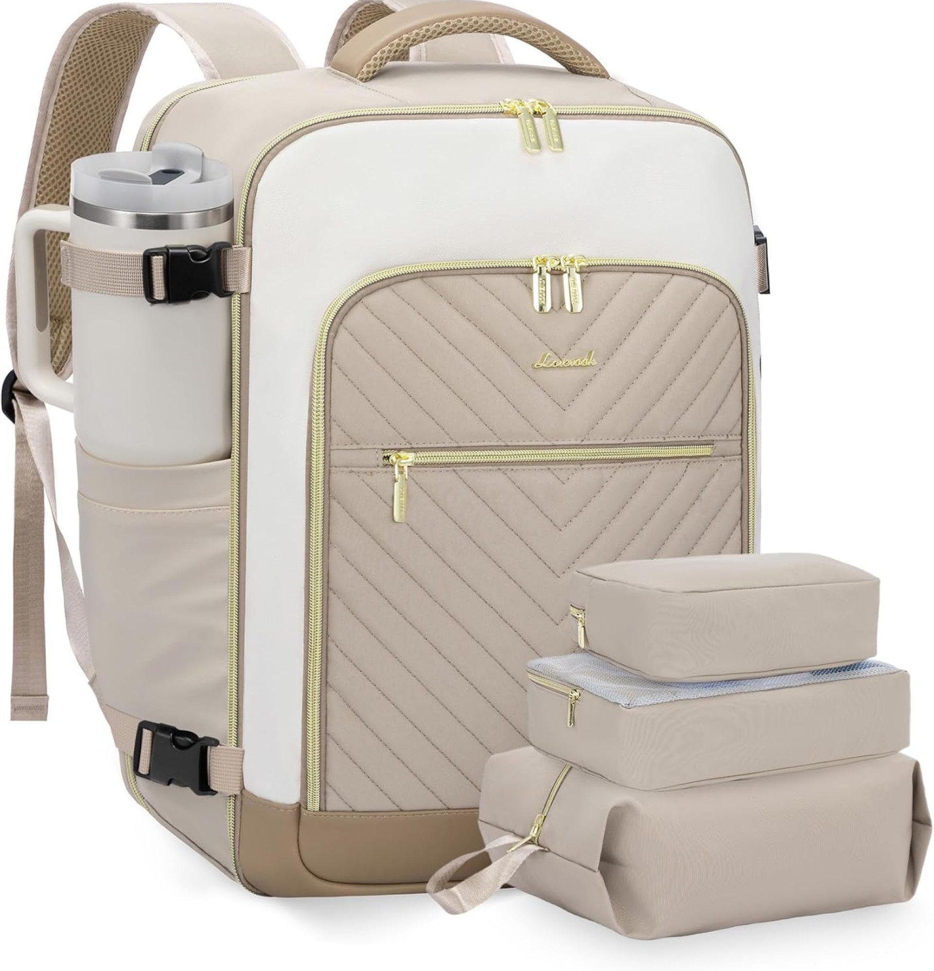 LOVEVOOK Large Travel Backpack for Women, TSA Carry on Backpack for Airplanes, 40L Personal Item Travel Bag for Women fits 17″ Laptop,Waterproof Carry on Bag Airplane Approved with 3 Packing Cubes LOVEVOOK Large Travel Backpack for Women, TSA Carry on Backpack for Airplanes, 40L Personal Item Travel Bag for Women fits 17″ Laptop,Waterproof Carry on Bag Airplane Approved with 3 Packing Cubes