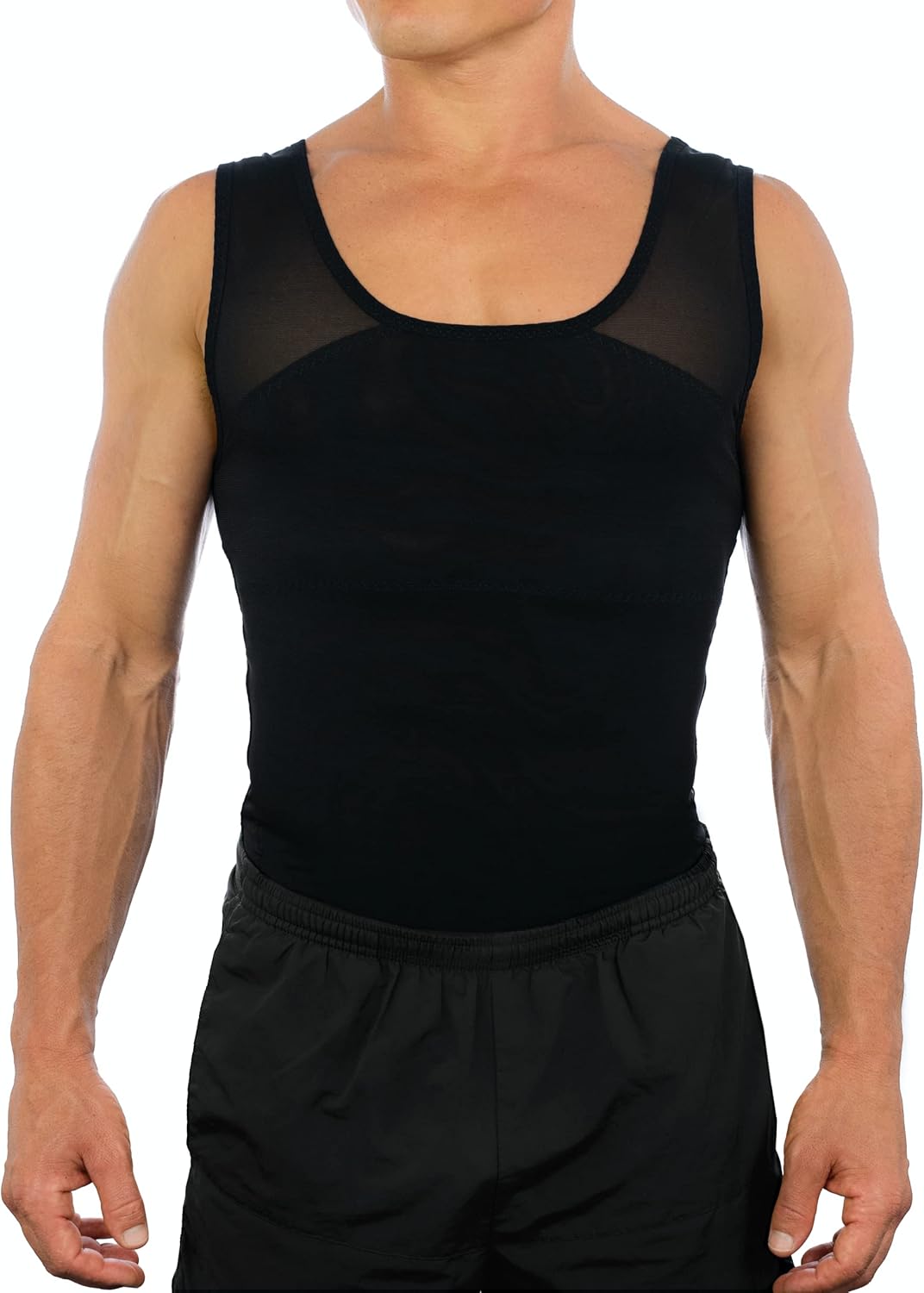 Esteem Apparel Original Men’s Chest Compression Shirt to Hide Gynecomastia Moobs Shapewear Esteem Apparel Original Men’s Chest Compression Shirt to Hide Gynecomastia Moobs Shapewear