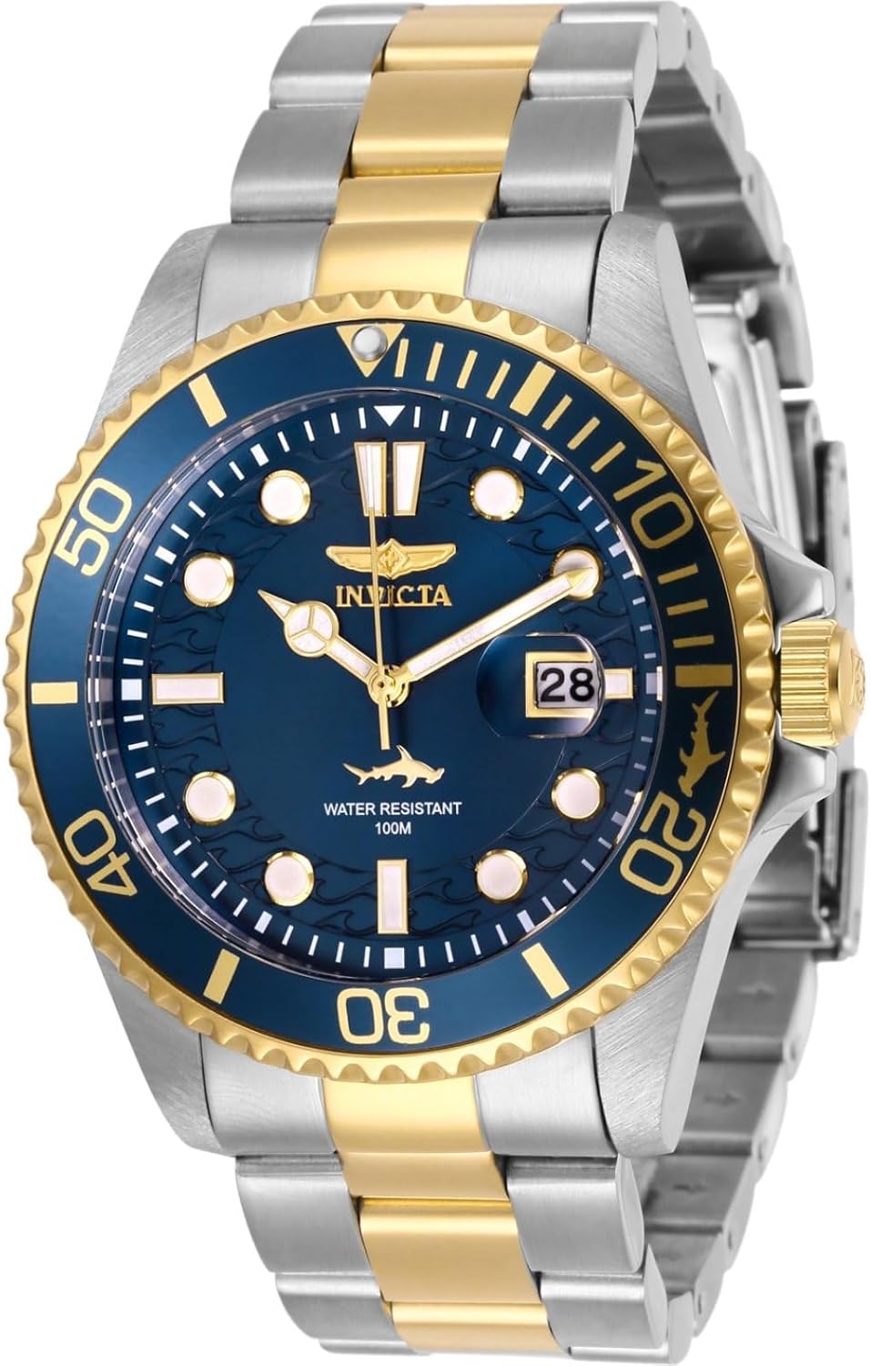 Invicta Mens Pro Diver Quartz Watch, Two Tone, 30021 Invicta Mens Pro Diver Quartz Watch, Two Tone, 30021