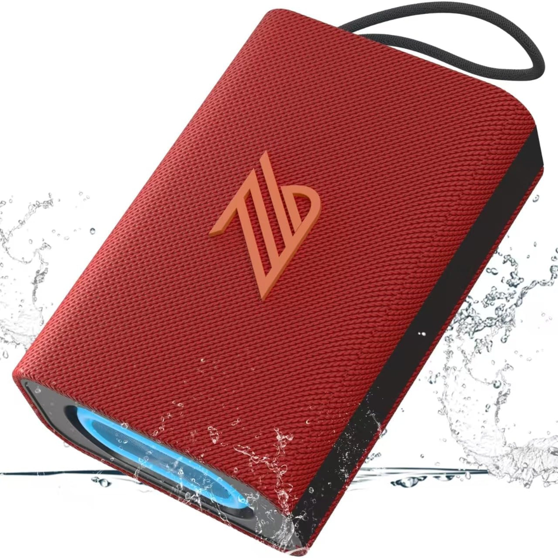 Bluetooth Speaker Small Speakers Clear Loud Stereo Sound TWS Portable Wireless Speaker with Lights IPX5 Waterproof Speakers BT5.3 Long Playtime for Home Party Outdoor Beach Electronic Gadgets (Red) Bluetooth Speaker Small Speakers Clear Loud Stereo Sound TWS Portable Wireless Speaker with Lights IPX5 Waterproof Speakers BT5.3 Long Playtime for Home Party Outdoor Beach Electronic Gadgets (Red)