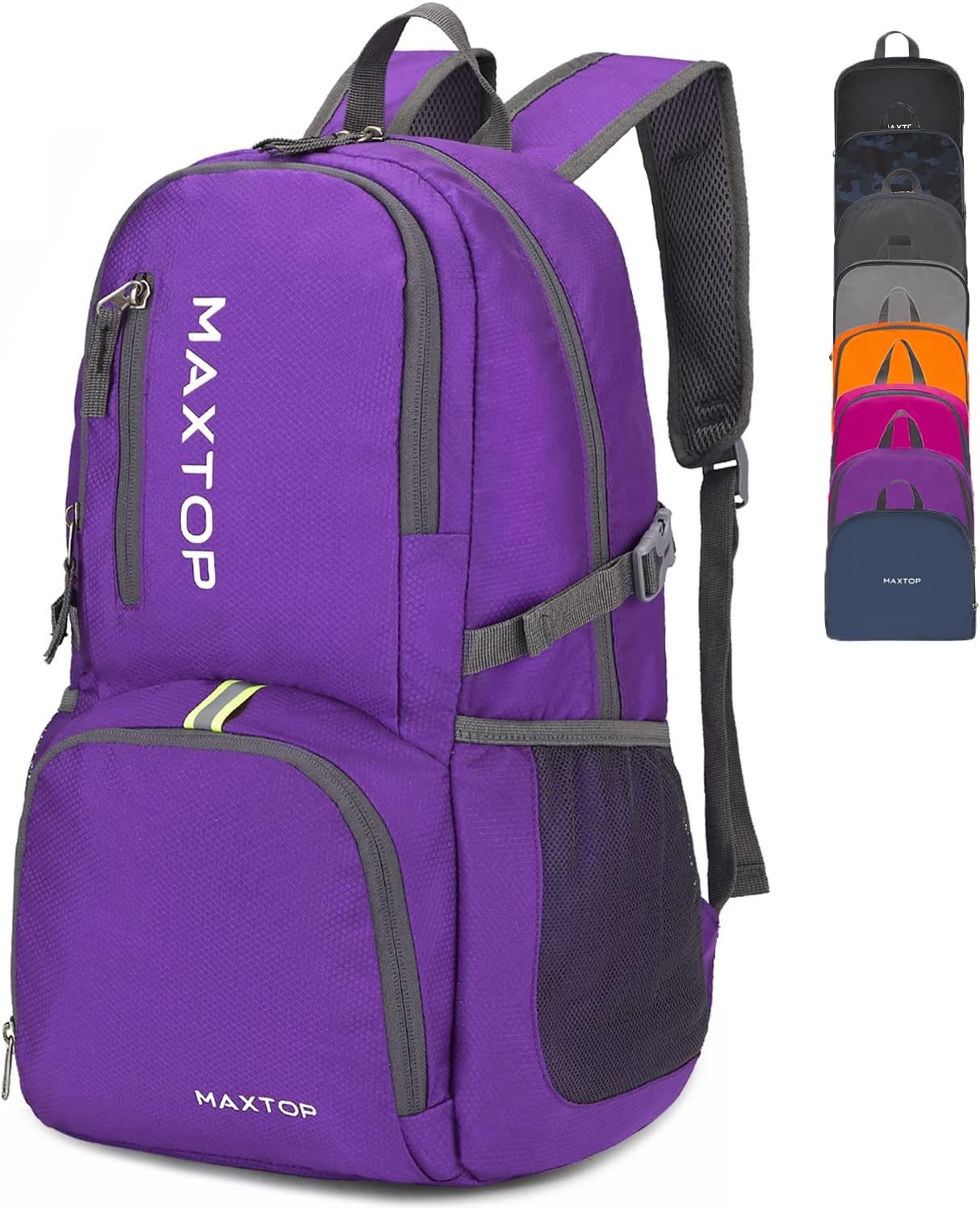 MAXTOP 40/50L Lightweight Packable Backpack for Hiking Traveling Camping Water Resistant Foldable Outdoor Travel Daypack MAXTOP 40/50L Lightweight Packable Backpack for Hiking Traveling Camping Water Resistant Foldable Outdoor Travel Daypack