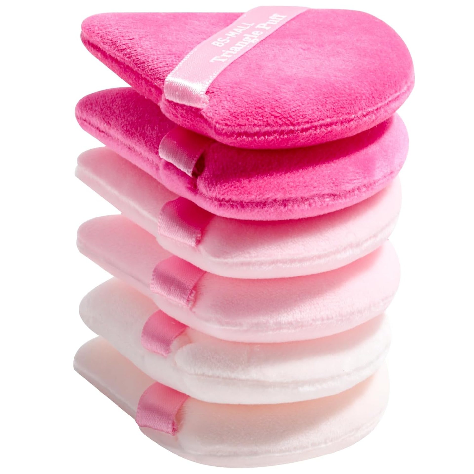 BS-MALL BS-MALL Triangle Powder Puff Face Makeup Sponge Soft Triangle Powder Puffs for Loose Powder Body Powder Cosmetic Foundation Sponge Pack of 7 (A-Pink) BS-MALL BS-MALL Triangle Powder Puff Face Makeup Sponge Soft Triangle Powder Puffs for Loose Powder Body Powder Cosmetic Foundation Sponge Pack of 7 (A-Pink)