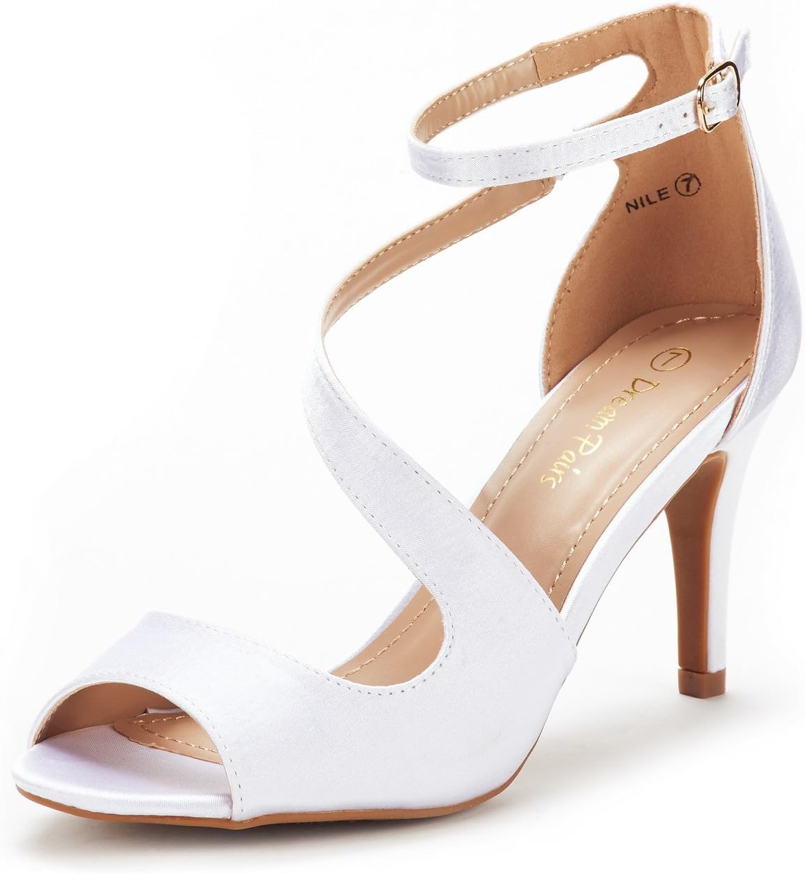 DREAM PAIRS Women’s NILE Fashion Stilettos Open Toe Pump Heel Sandals DREAM PAIRS Women’s NILE Fashion Stilettos Open Toe Pump Heel Sandals