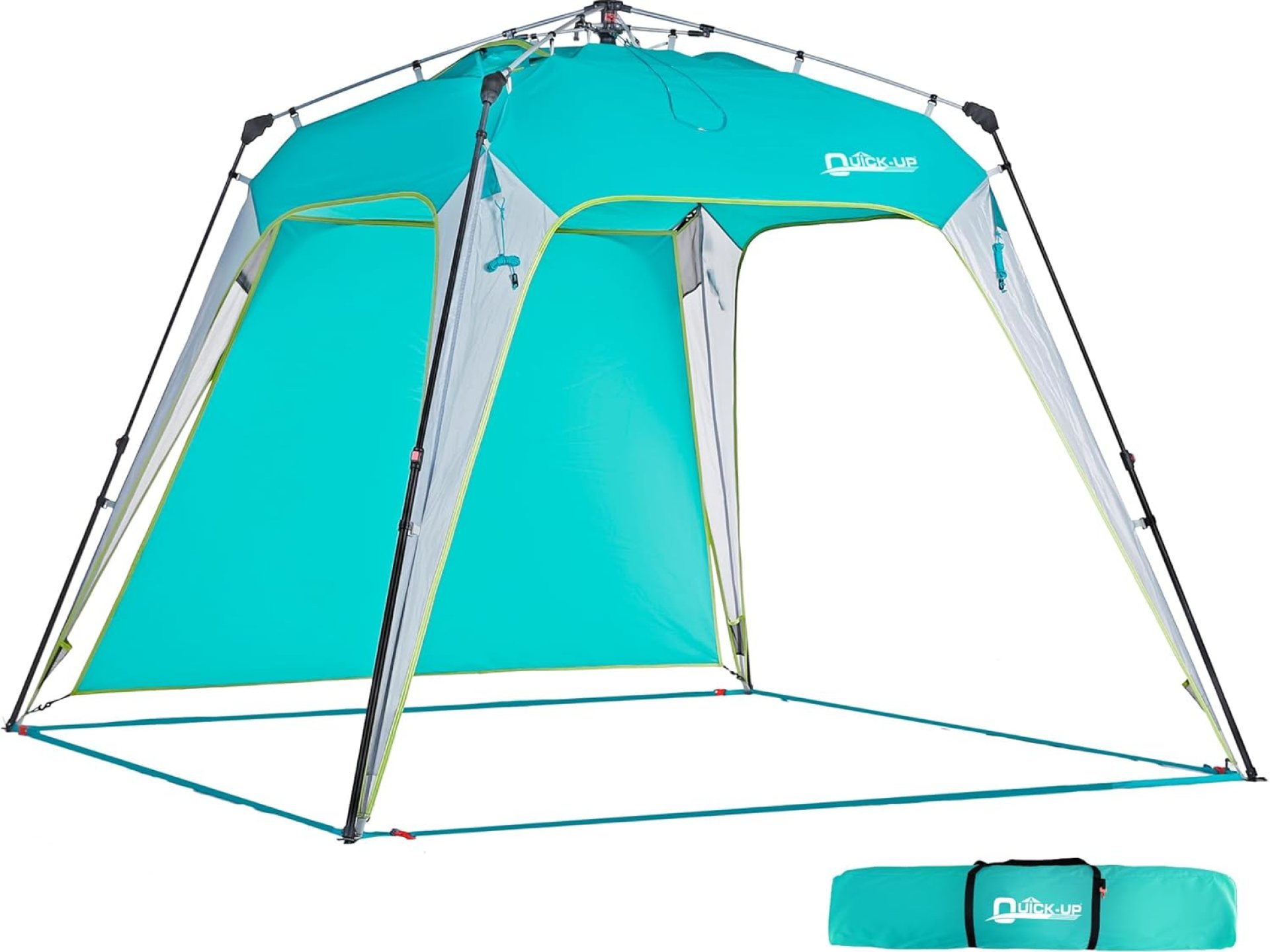 8.2’x8.2′ Pop Up Canopy Tent Easy One Person Setup Instant Outdoor Beach Canopy Folding Portable Sports Shelter with 1 Sidewall – Turquoise 8.2’x8.2′ Pop Up Canopy Tent Easy One Person Setup Instant Outdoor Beach Canopy Folding Portable Sports Shelter with 1 Sidewall – Turquoise