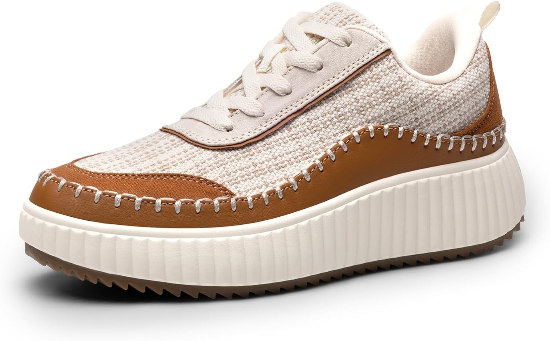 DREAM PAIRS Women Chunky City Tweed Comfortable Casual Platform Fashion Sneaker DREAM PAIRS Women Chunky City Tweed Comfortable Casual Platform Fashion Sneaker