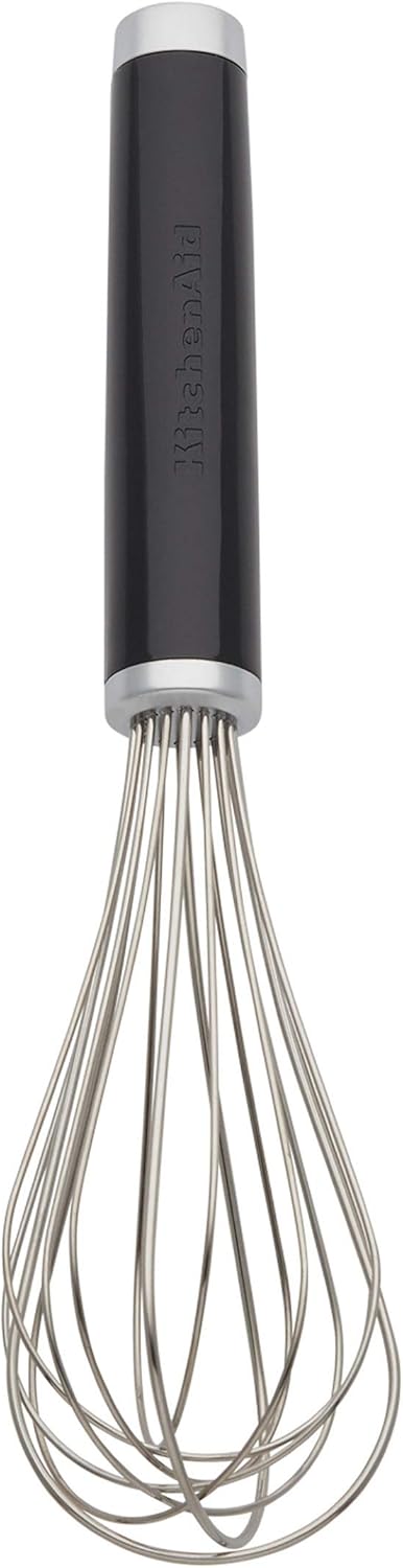 KitchenAid Classic Utility Whisk, 10.5 Inch, Black KitchenAid Classic Utility Whisk, 10.5 Inch, Black