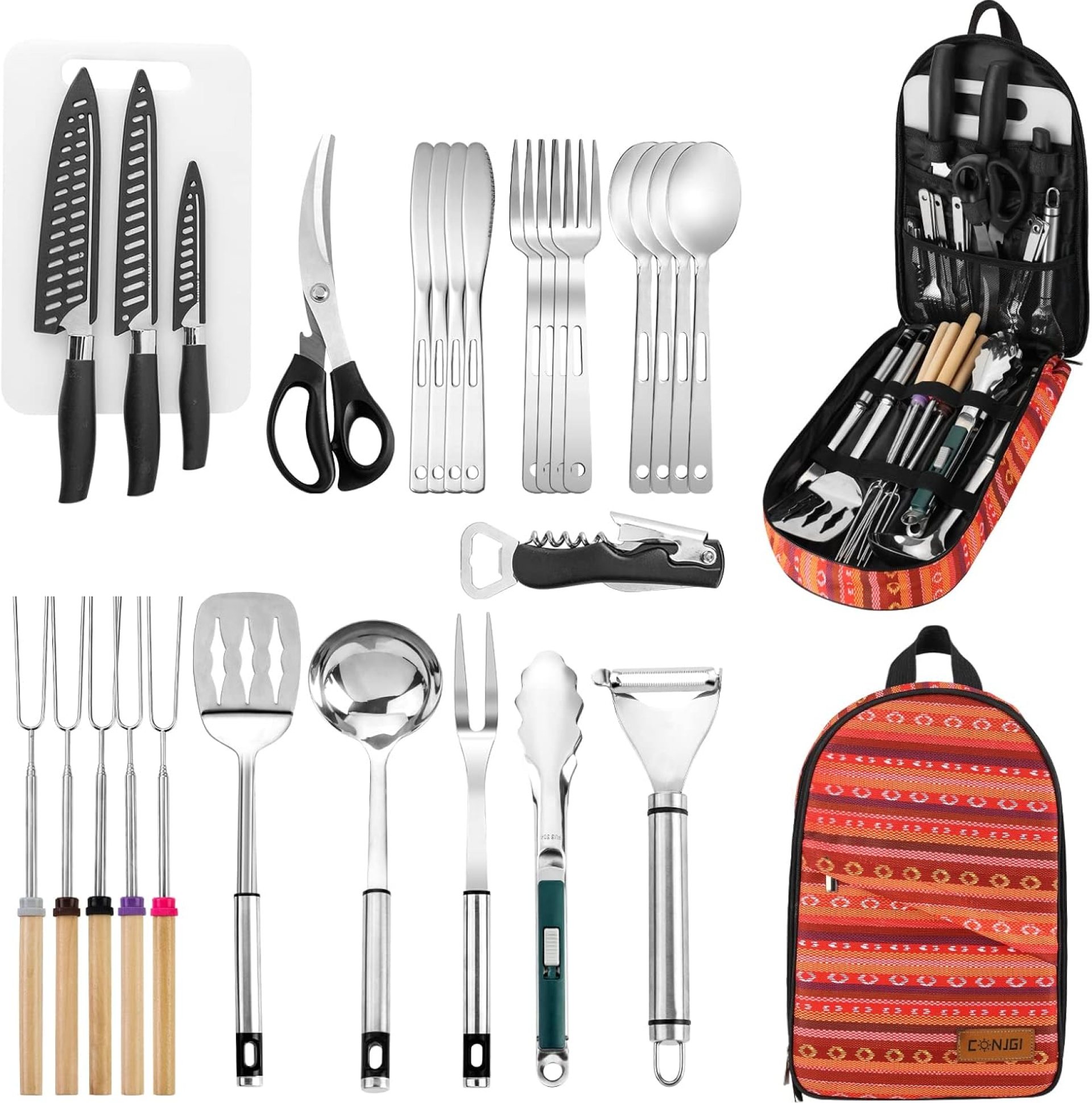 Camping Cookware Storage Bag – Camping Cooking Utensils Set Bag Camping Tool Portable Storage Bag Suitable for Knife, Fork, Spoon, Chopping Board, Chef’s Knife,Kitchenware Storage Camping Cookware Storage Bag – Camping Cooking Utensils Set Bag Camping Tool Portable Storage Bag Suitable for Knife, Fork, Spoon, Chopping Board, Chef’s Knife,Kitchenware Storage