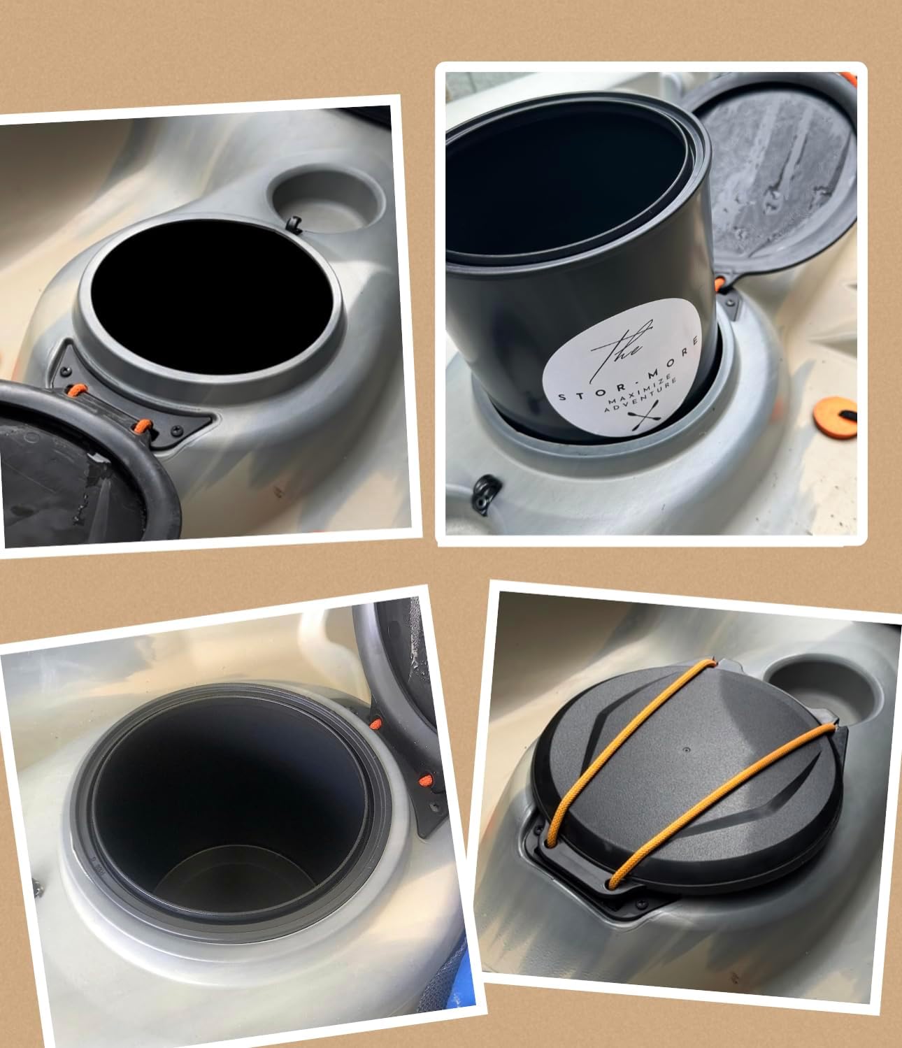 Lifetime Kayak Hatch Bucket Storage Container Bin Insert – Extra Deep! For Tamarack Angler Weber Tioga Kokanee and More. Increase Usable Space! Lifetime Kayak Hatch Bucket Storage Container Bin Insert – Extra Deep! For Tamarack Angler Weber Tioga Kokanee and More. Increase Usable Space!