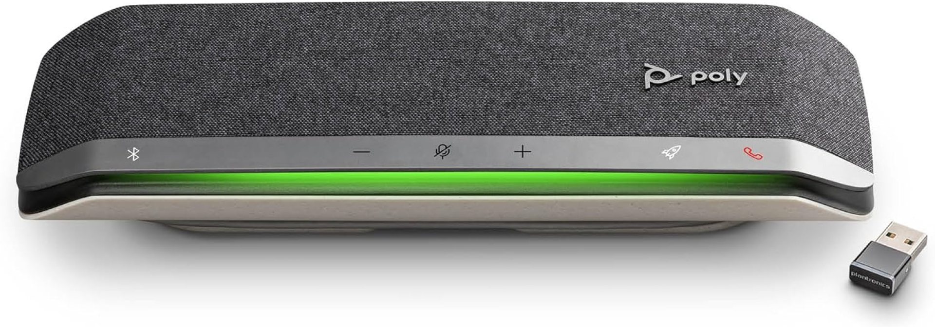 Poly Sync 40+ Smart Speakerphone (Plantronics) – Flexible Workspaces – Connect to PC/Mac via BT700 Adapter and Smartphones via Bluetooth – Works with Teams, Zoom – Amazon Exclusive Poly Sync 40+ Smart Speakerphone (Plantronics) – Flexible Workspaces – Connect to PC/Mac via BT700 Adapter and Smartphones via Bluetooth – Works with Teams, Zoom – Amazon Exclusive