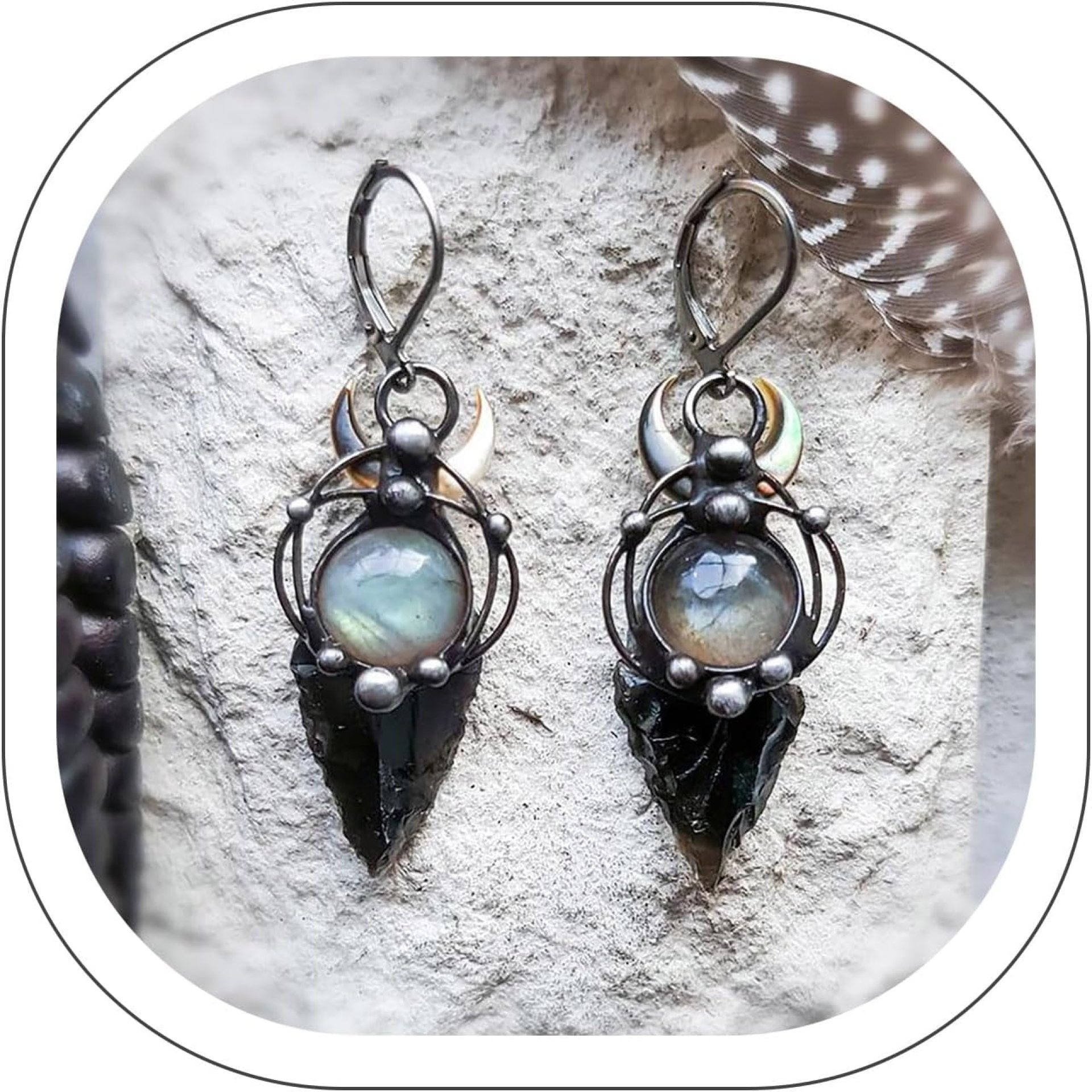 925 Sterling Silver Crystal Gemstone Drop Dangle Hook Earrings, Cat Eye Earrings Trendy Style Dangle Hook Earrings, Free Hypoallergenic Dangle Hook Earrings Stylish Personalized Jewelry Gifts 925 Sterling Silver Crystal Gemstone Drop Dangle Hook Earrings, Cat Eye Earrings Trendy Style Dangle Hook Earrings, Free Hypoallergenic Dangle Hook Earrings Stylish Personalized Jewelry Gifts