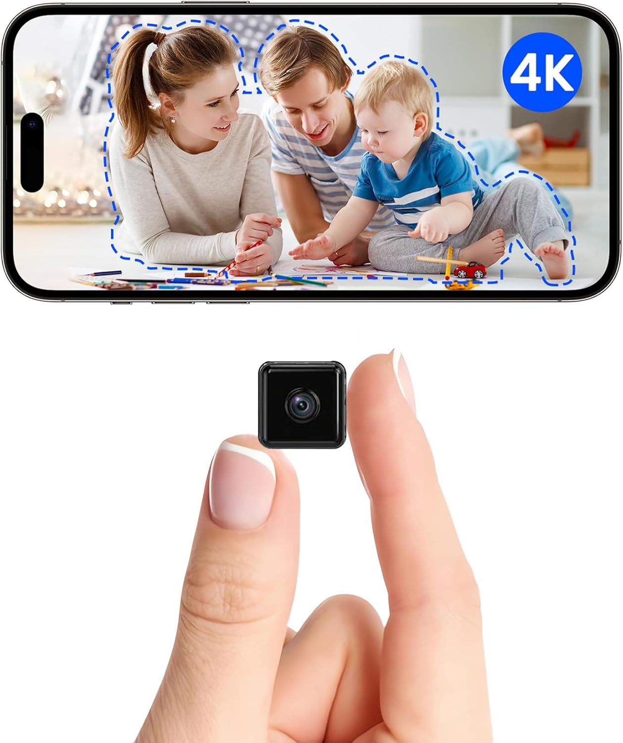 4K Mini Indoor Wireless Camera HIdden Spy Micro Security Camera Pet WiFi Small Camera House Security Camera Nanny Smart Cameras,Night Vision Motion Detection Indoor Outdoor Tiny Camera Body Dog Camera 4K Mini Indoor Wireless Camera HIdden Spy Micro Security Camera Pet WiFi Small Camera House Security Camera Nanny Smart Cameras,Night Vision Motion Detection Indoor Outdoor Tiny Camera Body Dog Camera