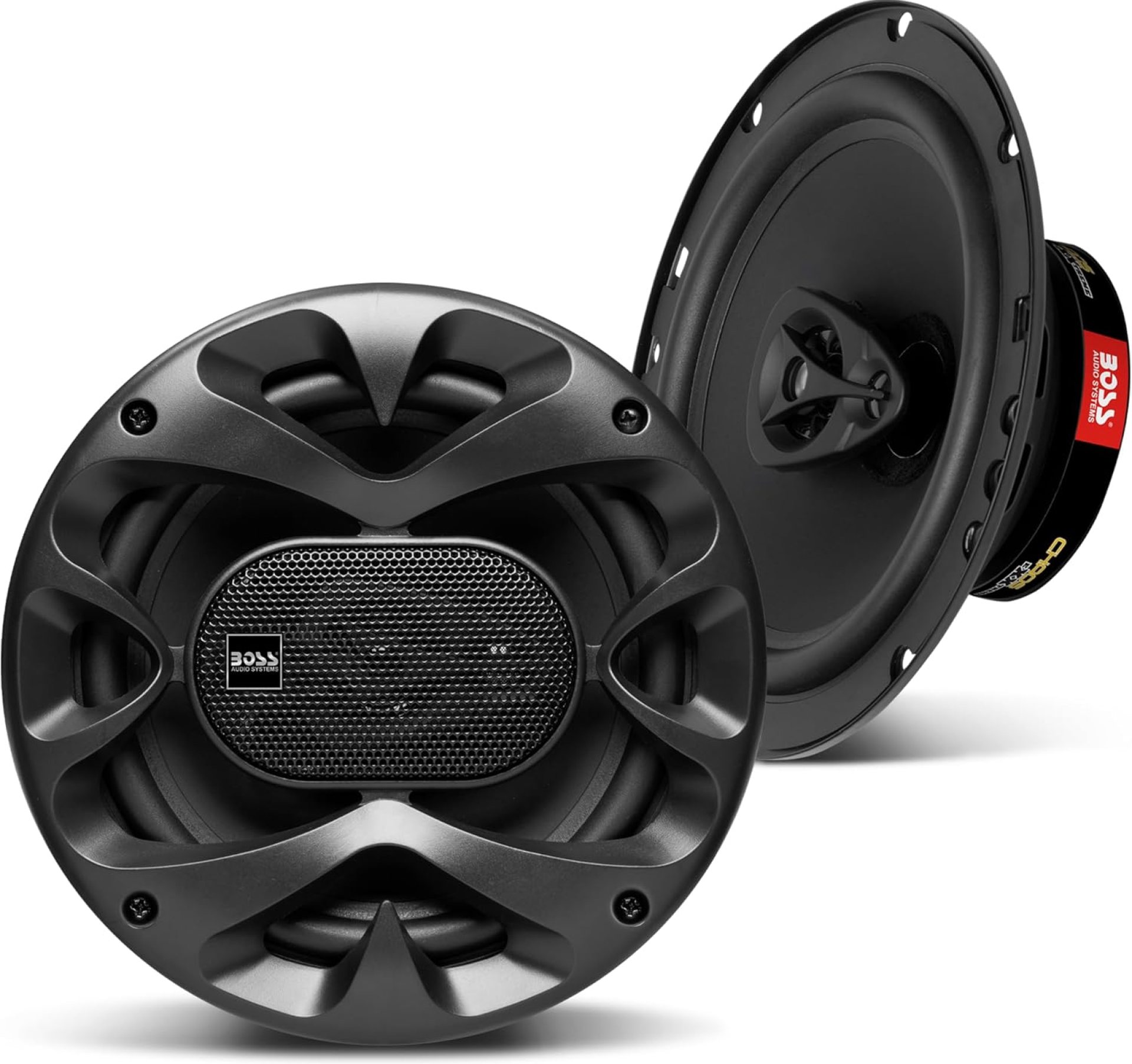BOSS Audio Systems CH6530B Chaos Series 6.5 Inch Car Door Speakers – 300 Watts Max (per Pair), Coaxial, 3 Way, Full Range, 4 Ohms, Sold in Pairs, Bocinas para Carro BOSS Audio Systems CH6530B Chaos Series 6.5 Inch Car Door Speakers – 300 Watts Max (per Pair), Coaxial, 3 Way, Full Range, 4 Ohms, Sold in Pairs, Bocinas para Carro