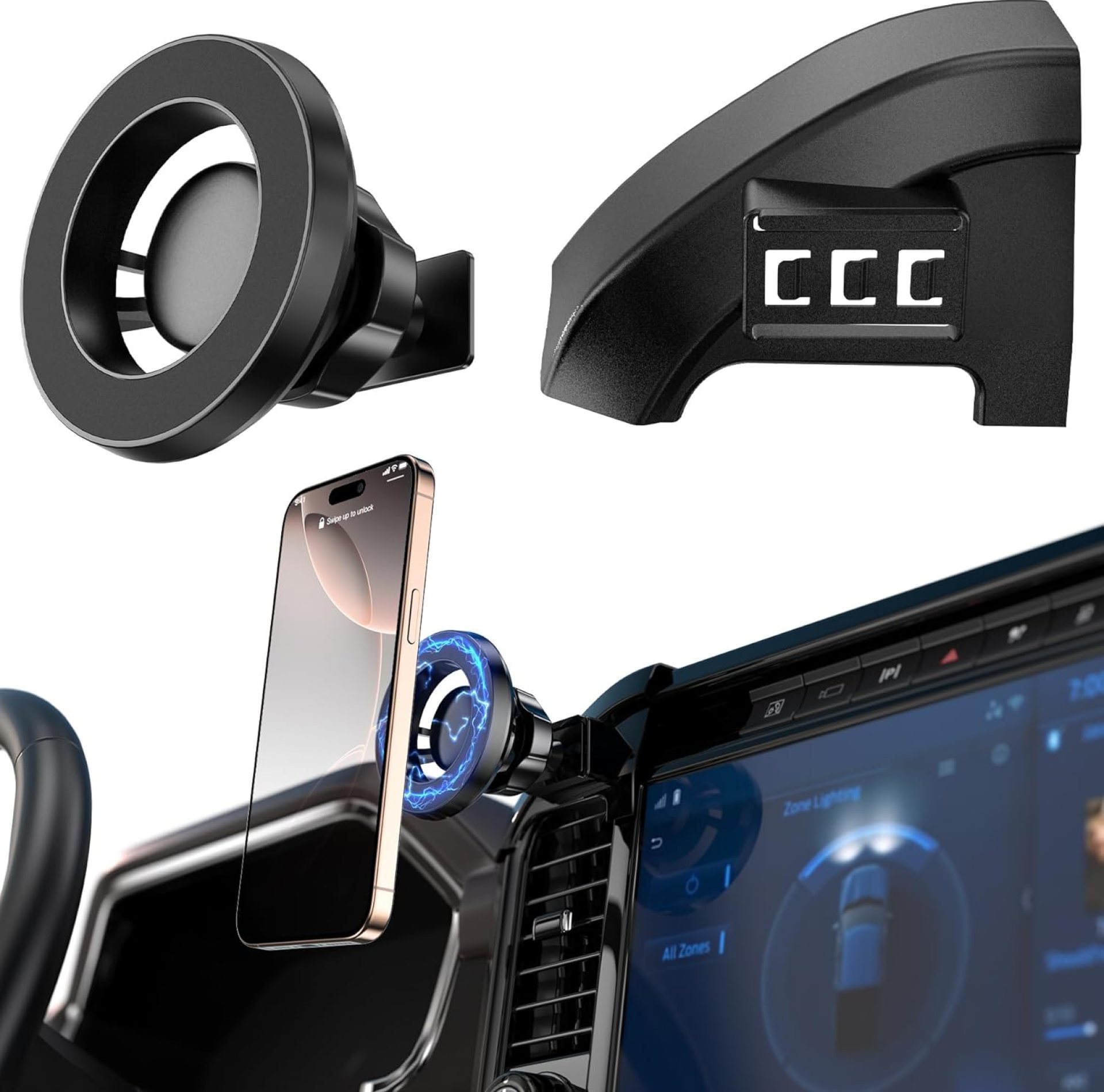 Ford F150 for MagSafe Car Mount for Ford F-150 (2021-2025) Auto Accessories Car Phone Holder Magnetic Phone Holder for F150 2025 2024 2023 2022 2021 Compatible for iPhone 16 15 14 Pro Max Plus Ford F150 for MagSafe Car Mount for Ford F-150 (2021-2025) Auto Accessories Car Phone Holder Magnetic Phone Holder for F150 2025 2024 2023 2022 2021 Compatible for iPhone 16 15 14 Pro Max Plus